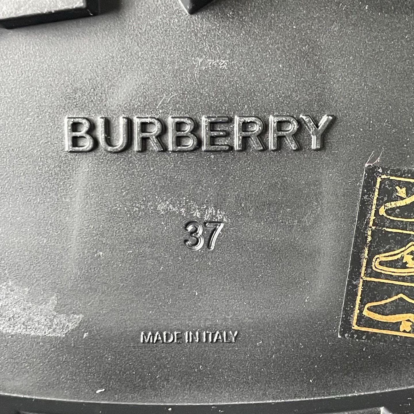 Burberry Burberry Black Sandals 37 Women Size US 6.5 / IT 36.5 - 6 Thumbnail