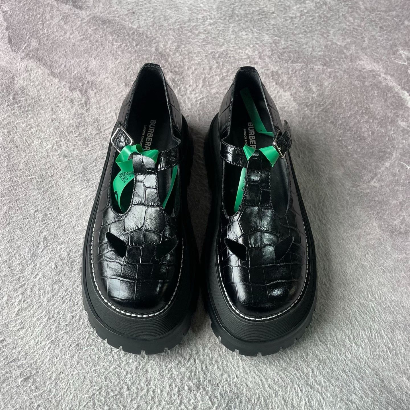 Burberry Burberry Black Sandals 37 Women Size US 6.5 / IT 36.5 - 2 Thumbnail
