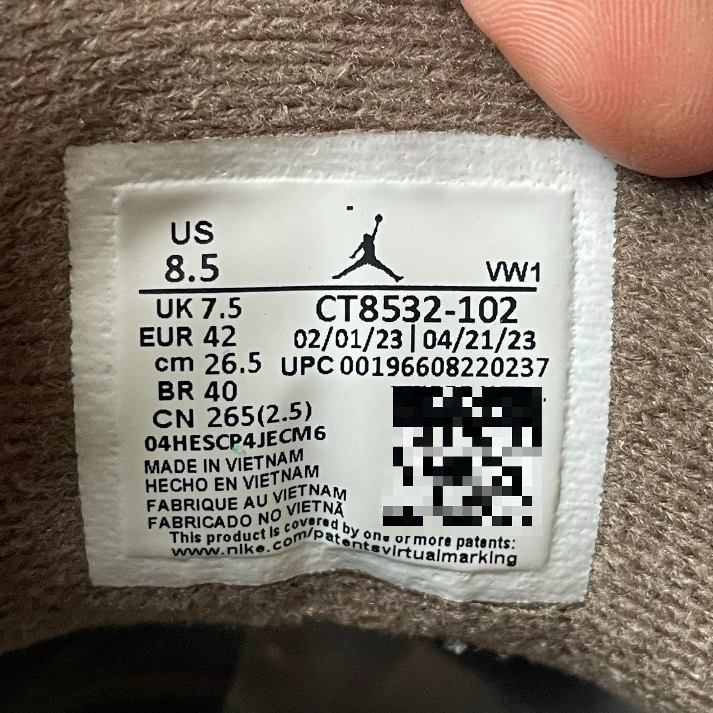 Nike Nike White Lowtop Sneakers 42 Men Size US 9 / EU 42 - 6 Thumbnail