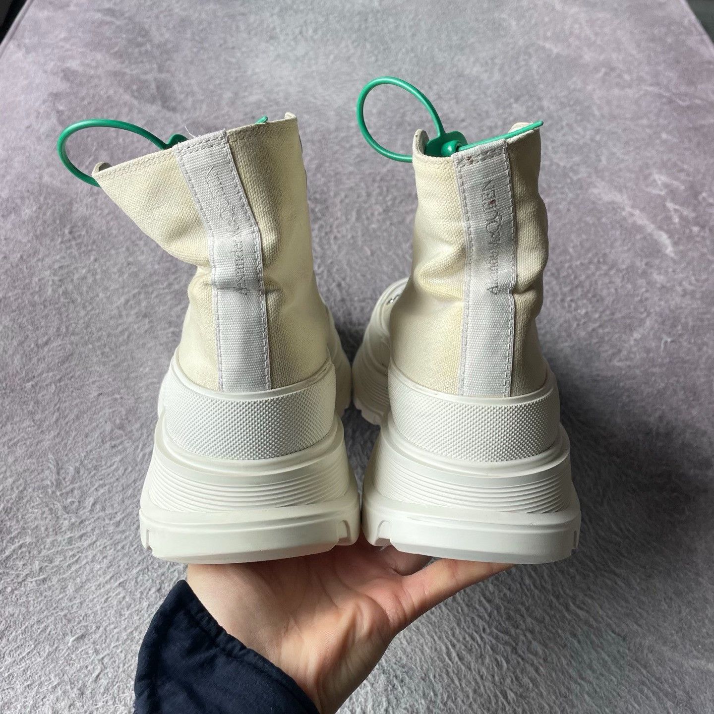 Alexander McQueen Alexander McQueen White Boots 39 Women Size US 8.5 / IT 38.5 - 3 Thumbnail