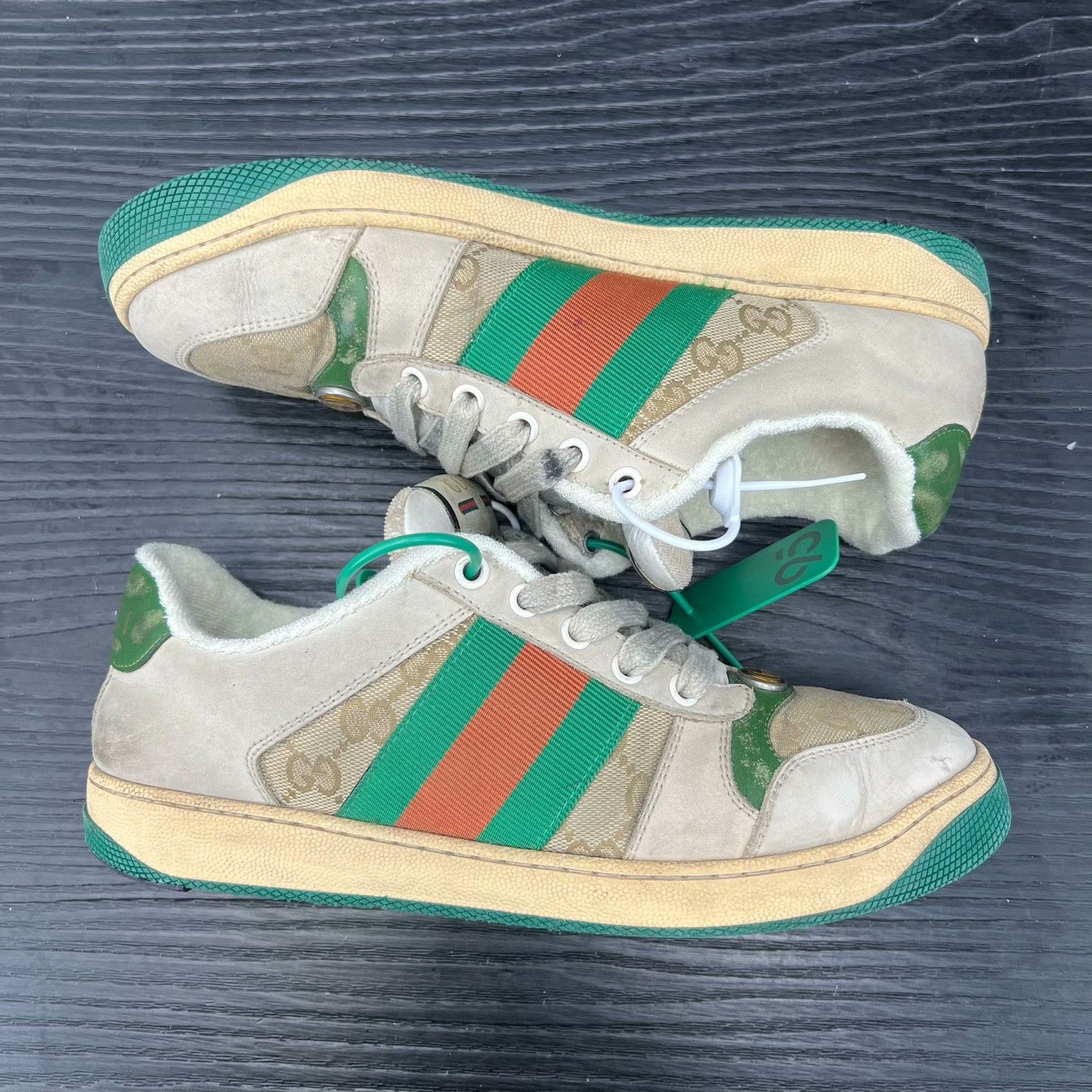Gucci Gucci Green Lowtop Sneakers 37 Men Size US 5 / EU 37 - 3 Thumbnail