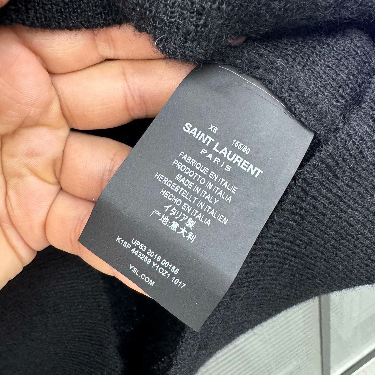Saint Laurent Paris Saint Laurent Paris Tiger Hoodie XS Men Size US XS / EU 42 / 0 - 6 Thumbnail