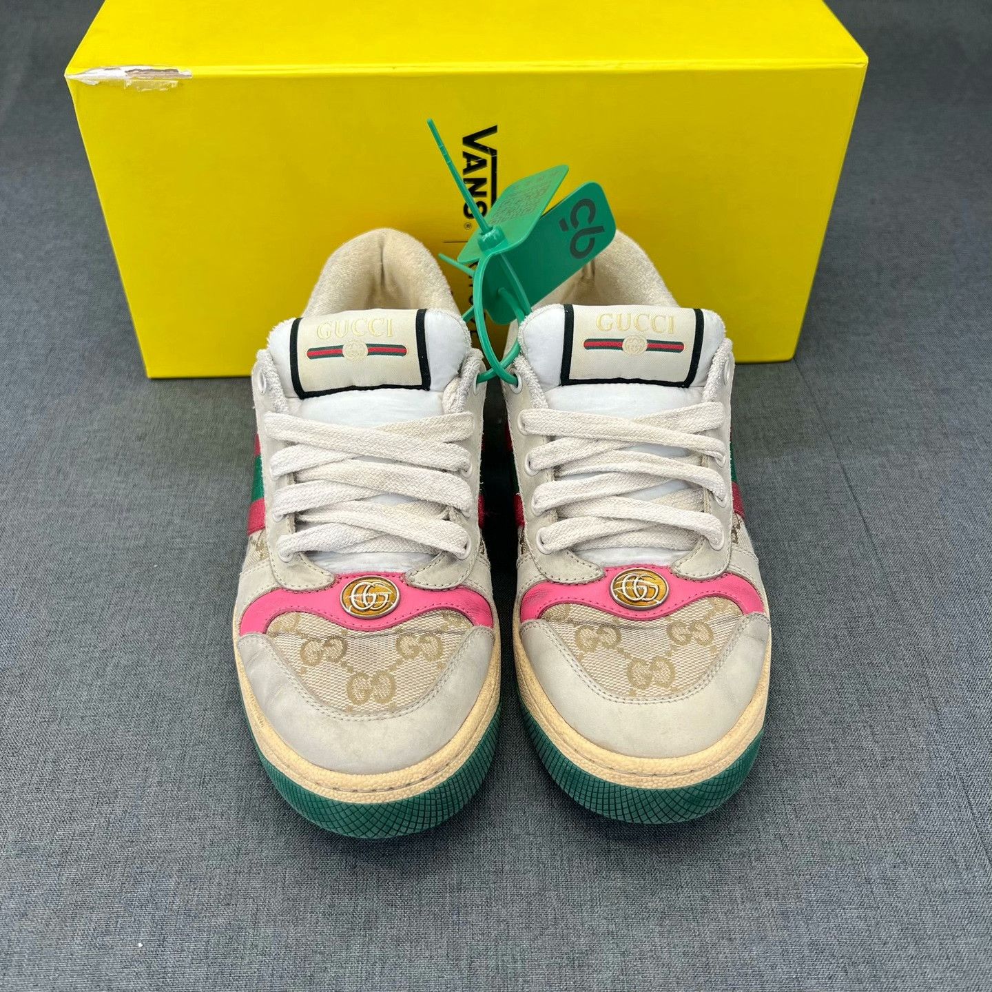 Gucci Gucci Pink Lowtop Sneakers 35 Women Size US 5 / IT 35 - 4 Thumbnail