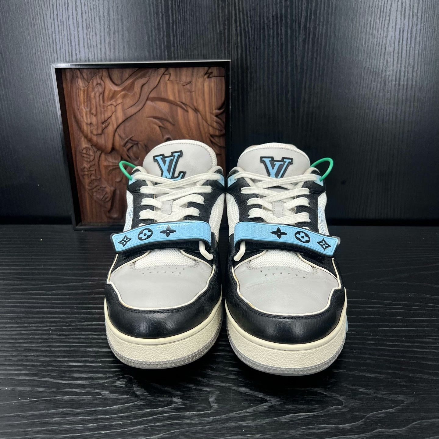 Louis Vuitton Louis Vuitton Training Blue Lowtop Sneakers 42 Men Size US 9 / EU 42 - 5 Thumbnail