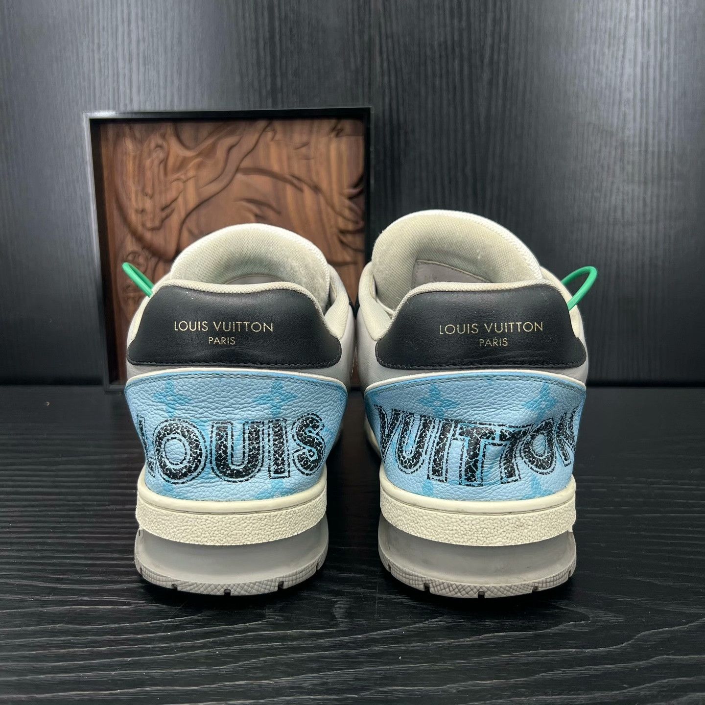Louis Vuitton Louis Vuitton Training Blue Lowtop Sneakers 42 Men Size US 9 / EU 42 - 6 Thumbnail