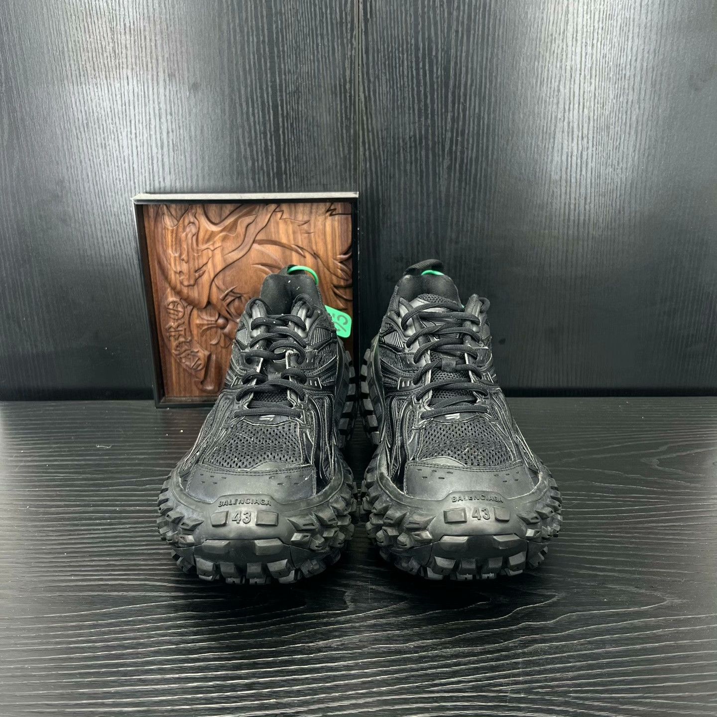 Balenciaga Balenciaga Black Lowtop Sneakers 43 Men Size US 10 / EU 43 - 5 Thumbnail