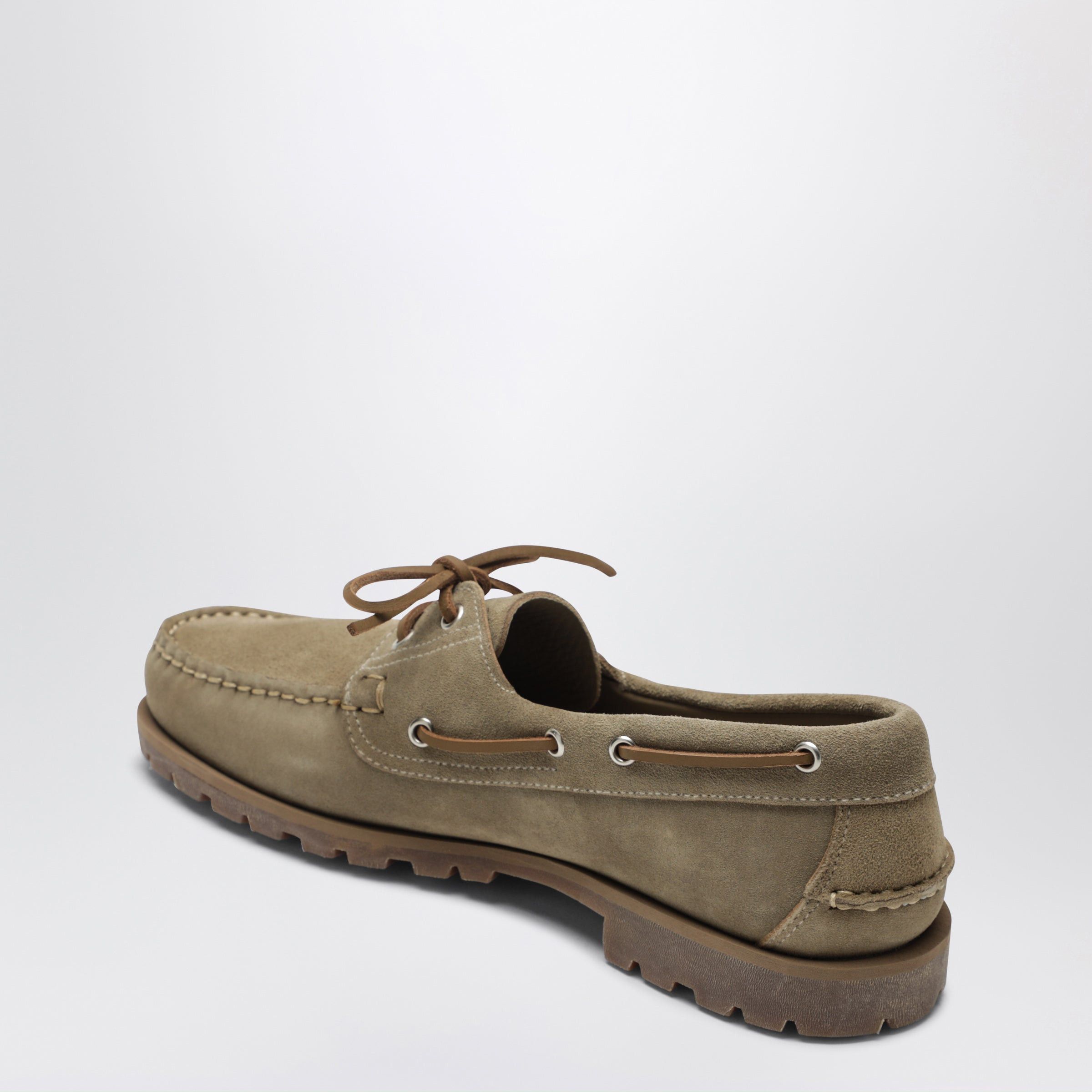 Paraboot Paraboot Malo Sand-Colored Loafers In Suede Size US 7 / EU 40 - 2 Thumbnail