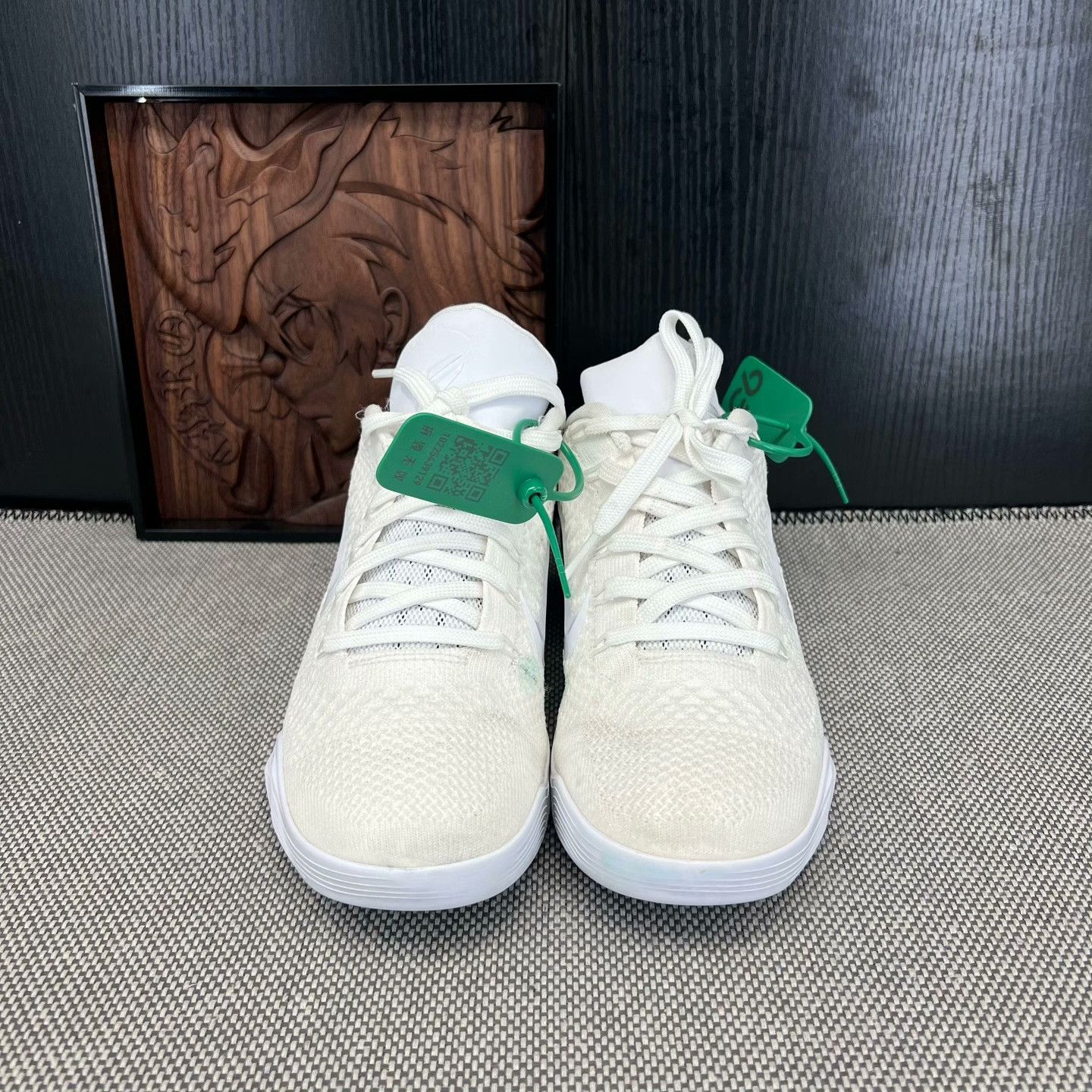 Nike Nike White Lowtop Sneakers 40 Men Size US 7.5 / EU 40-41 - 4 Thumbnail