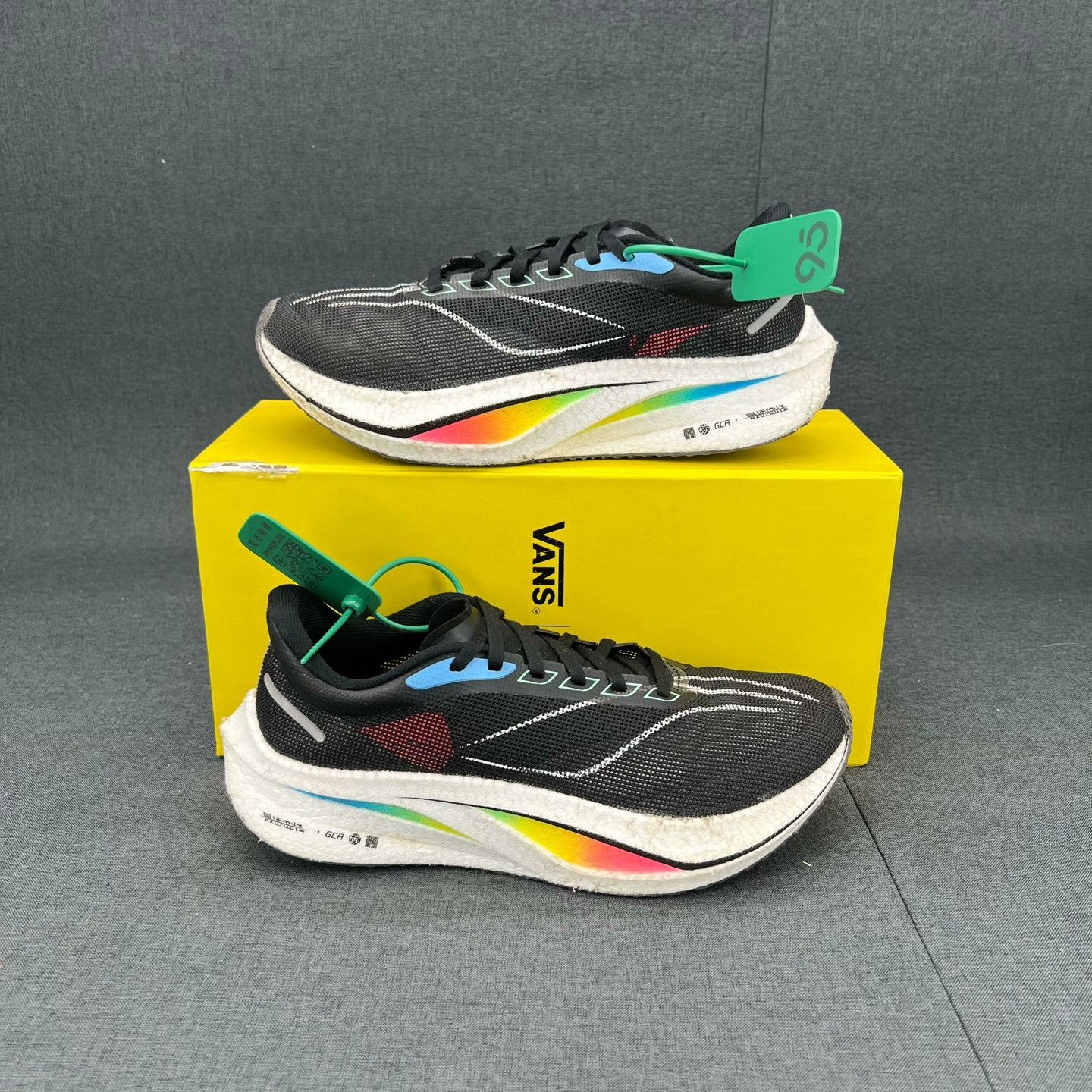 Li-Ning Li-Ning Black Lowtop Sneakers 39 Men Size US 6.5 / EU 39-40 - 2 Thumbnail