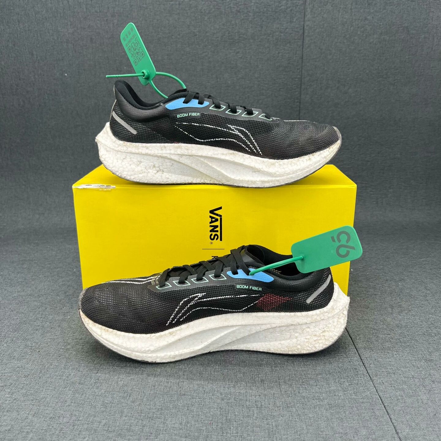 Li-Ning Li-Ning Black Lowtop Sneakers 39 Men Size US 6.5 / EU 39-40 - 3 Thumbnail