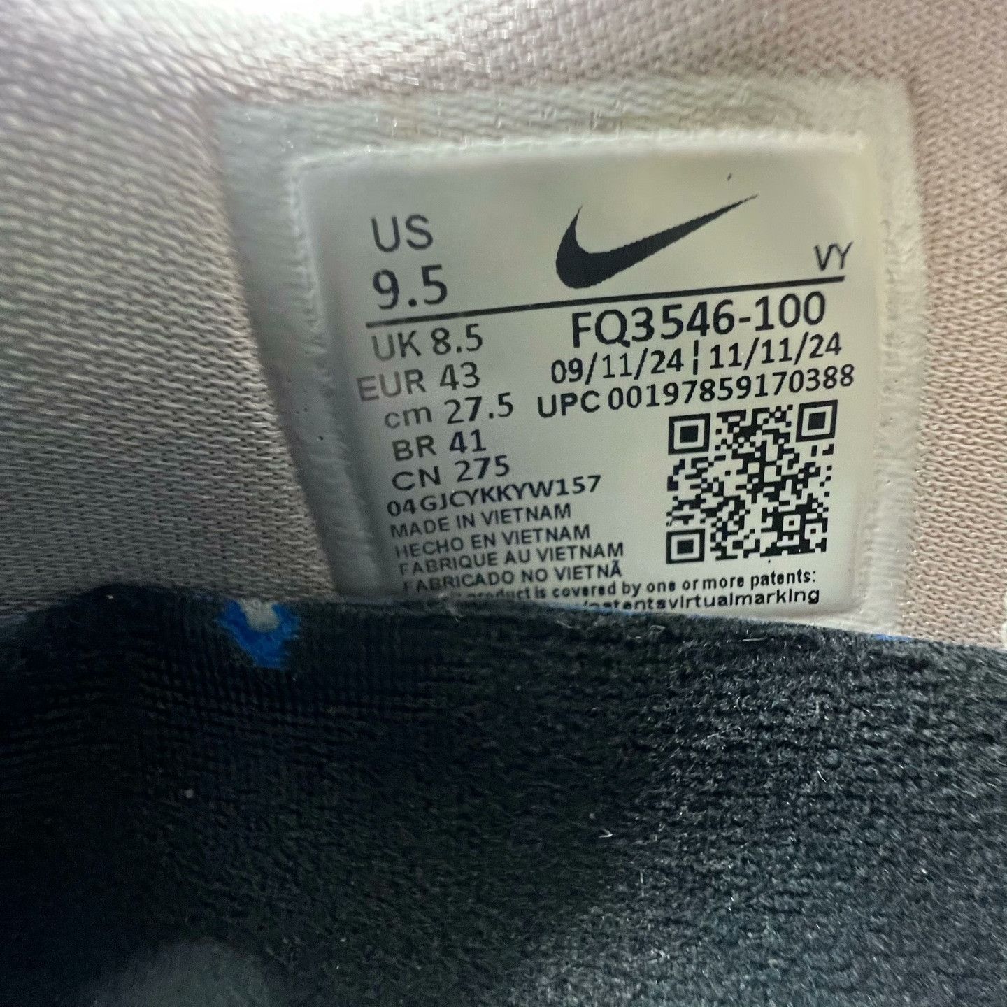 Nike Nike White Lowtop Sneakers 43 Men Size US 10 / EU 43 - 8 Thumbnail