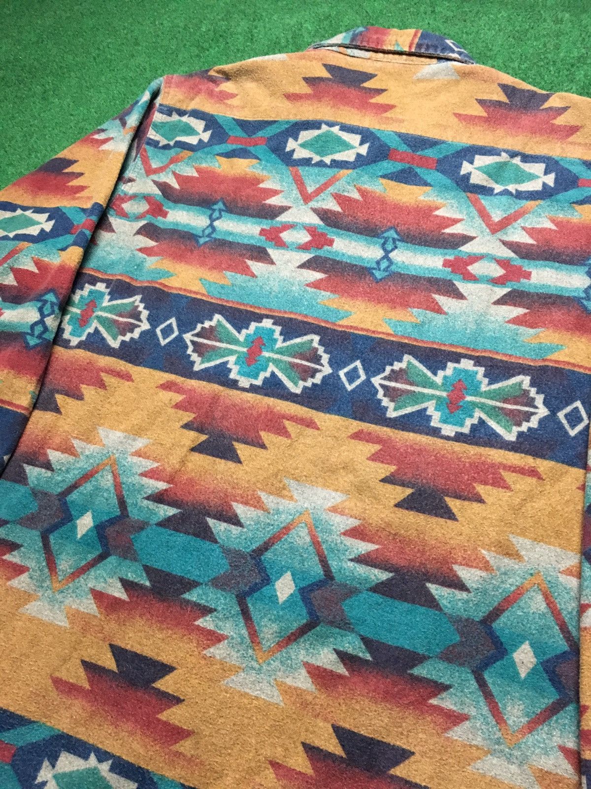 Redhead Vintage 90s Aztec long sleeve button up Size US L / EU 52-54 / 3 - 8 Thumbnail