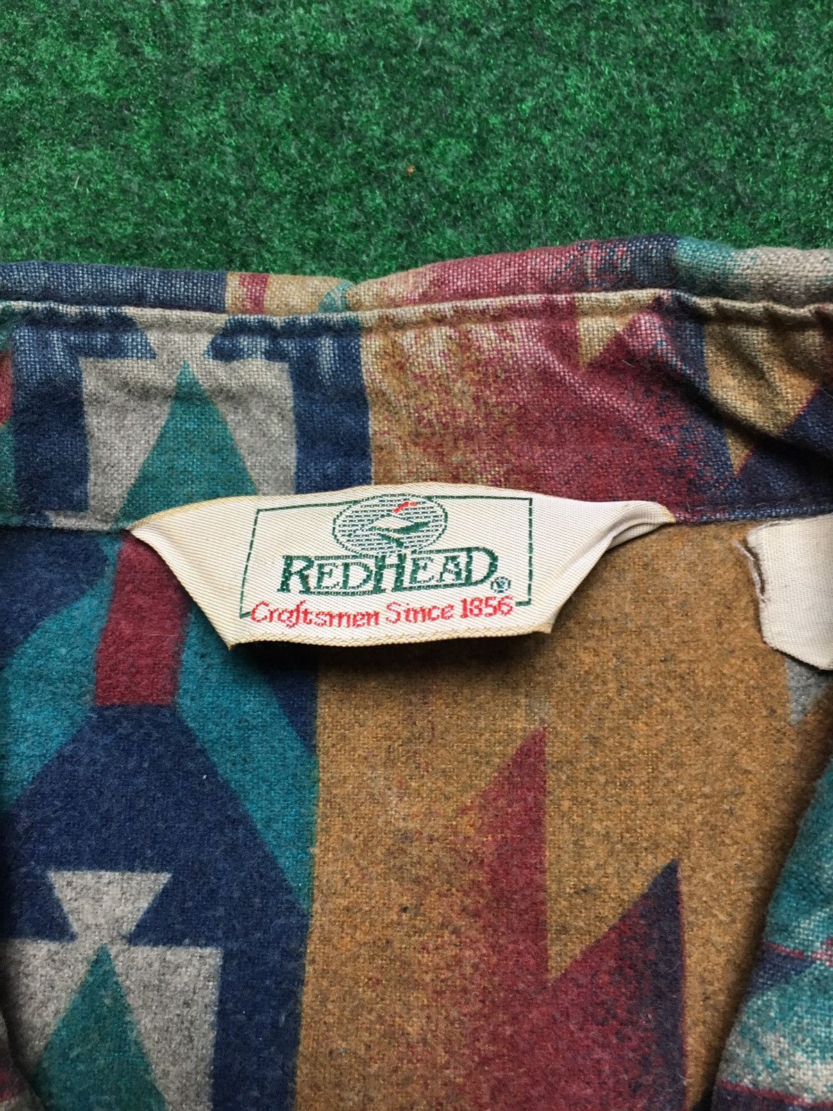 Redhead Vintage 90s Aztec long sleeve button up Size US L / EU 52-54 / 3 - 3 Thumbnail