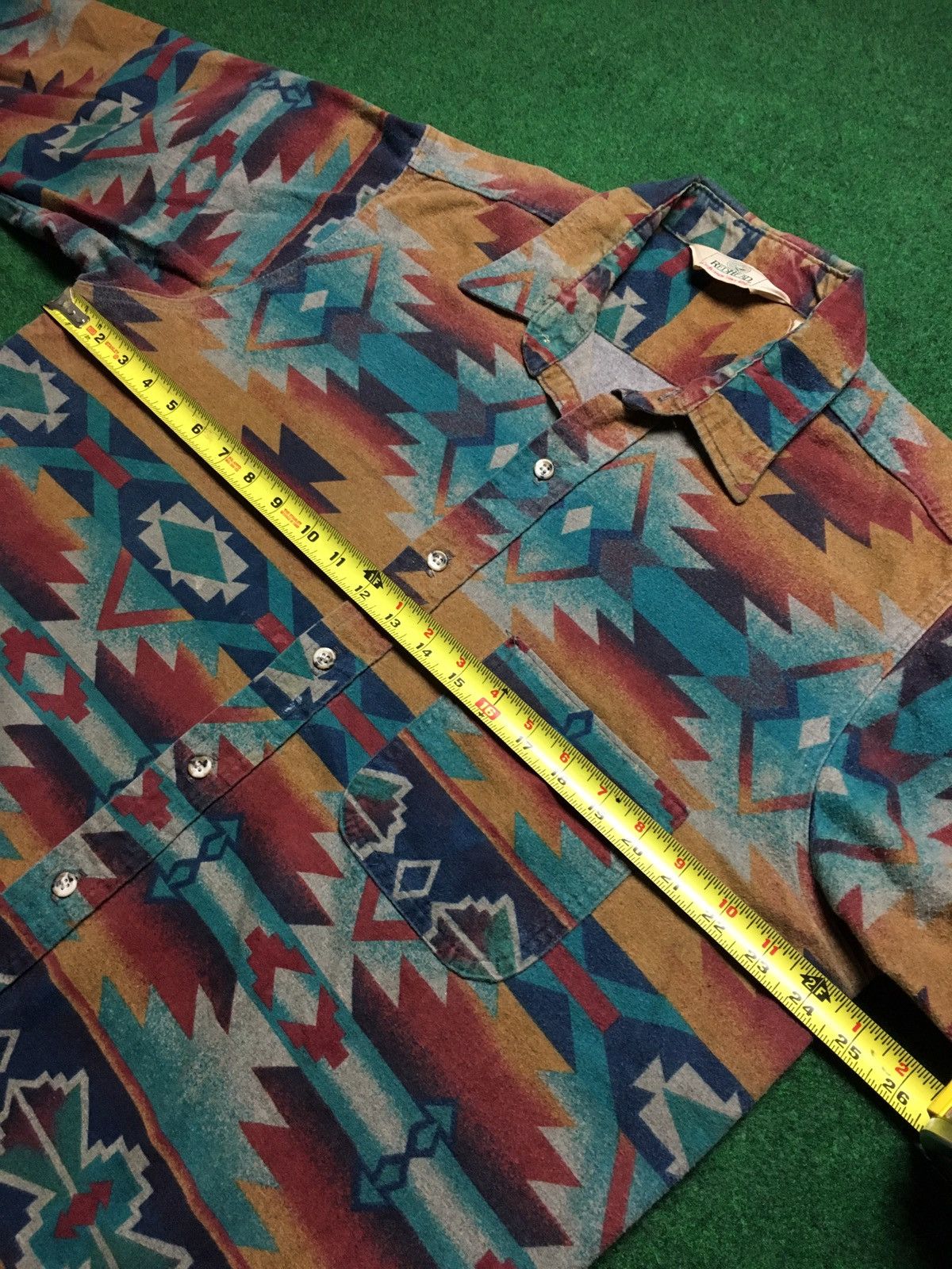 Redhead Vintage 90s Aztec long sleeve button up Size US L / EU 52-54 / 3 - 5 Thumbnail