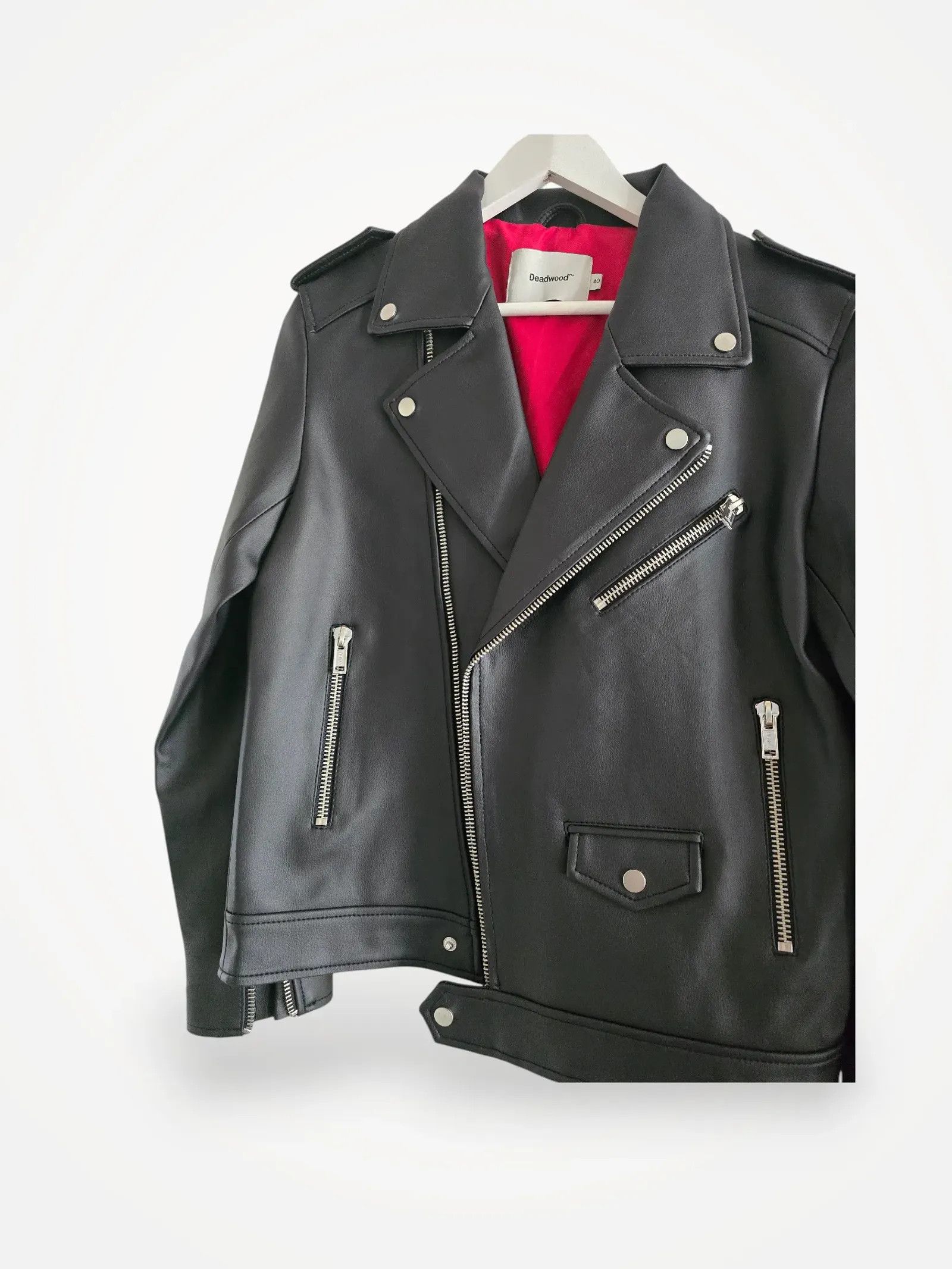 Deadwood Deadwood Leather Jacket Size M / US 6-8 / IT 42-44 - 2 Thumbnail