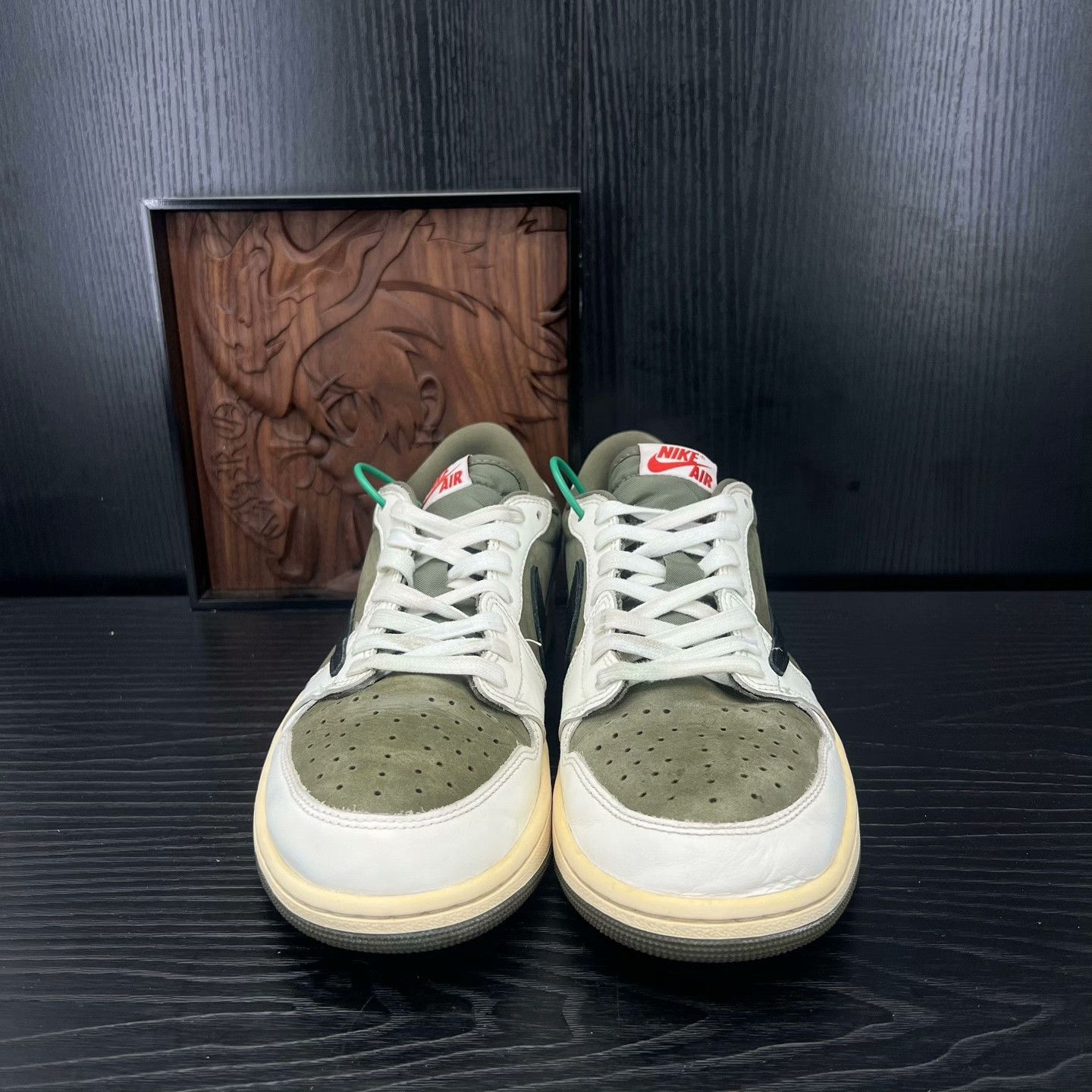 Nike Nike AJ1 Green Lowtop Sneakers 44.5 Men Size US 11 / EU 44 - 4 Thumbnail