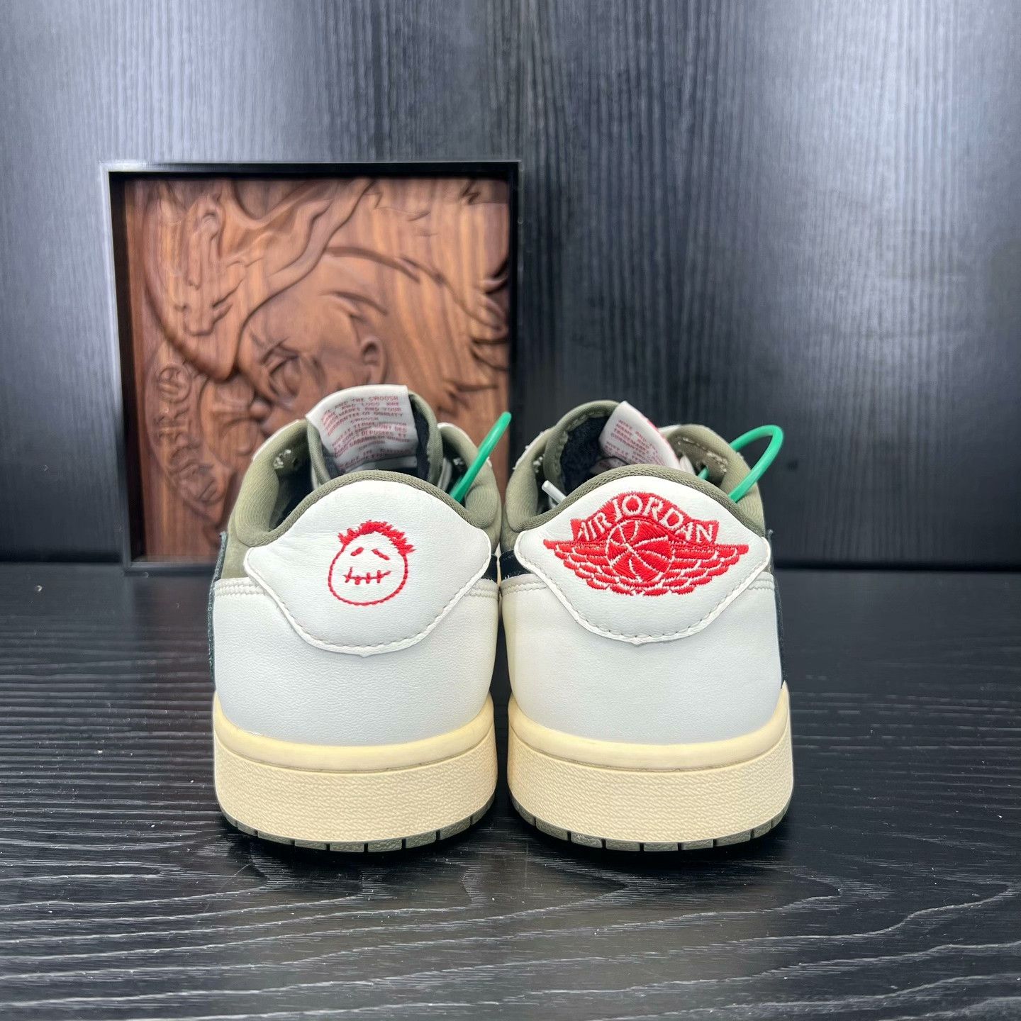 Nike Nike AJ1 Green Lowtop Sneakers 44.5 Men Size US 11 / EU 44 - 5 Thumbnail