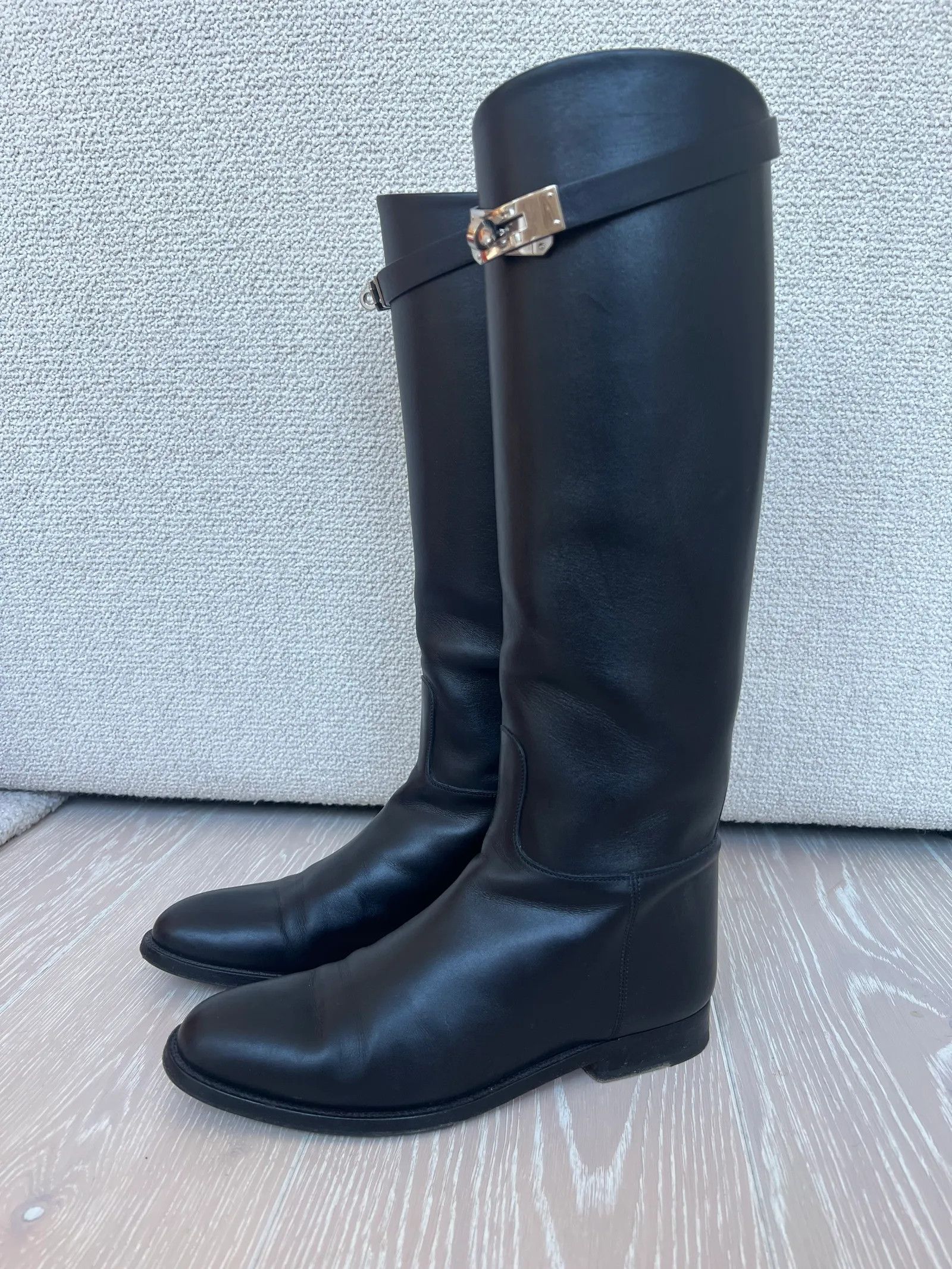 Hermes Hermès Jumping Boot Boots Size US 8.5 / IT 38.5 - 4 Thumbnail