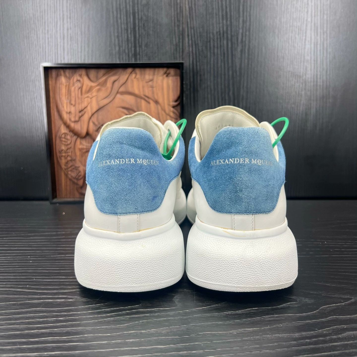 Alexander McQueen Alexander McQueen Blue Lowtop Sneakers 43 Men Size US 10 / EU 43 - 5 Thumbnail