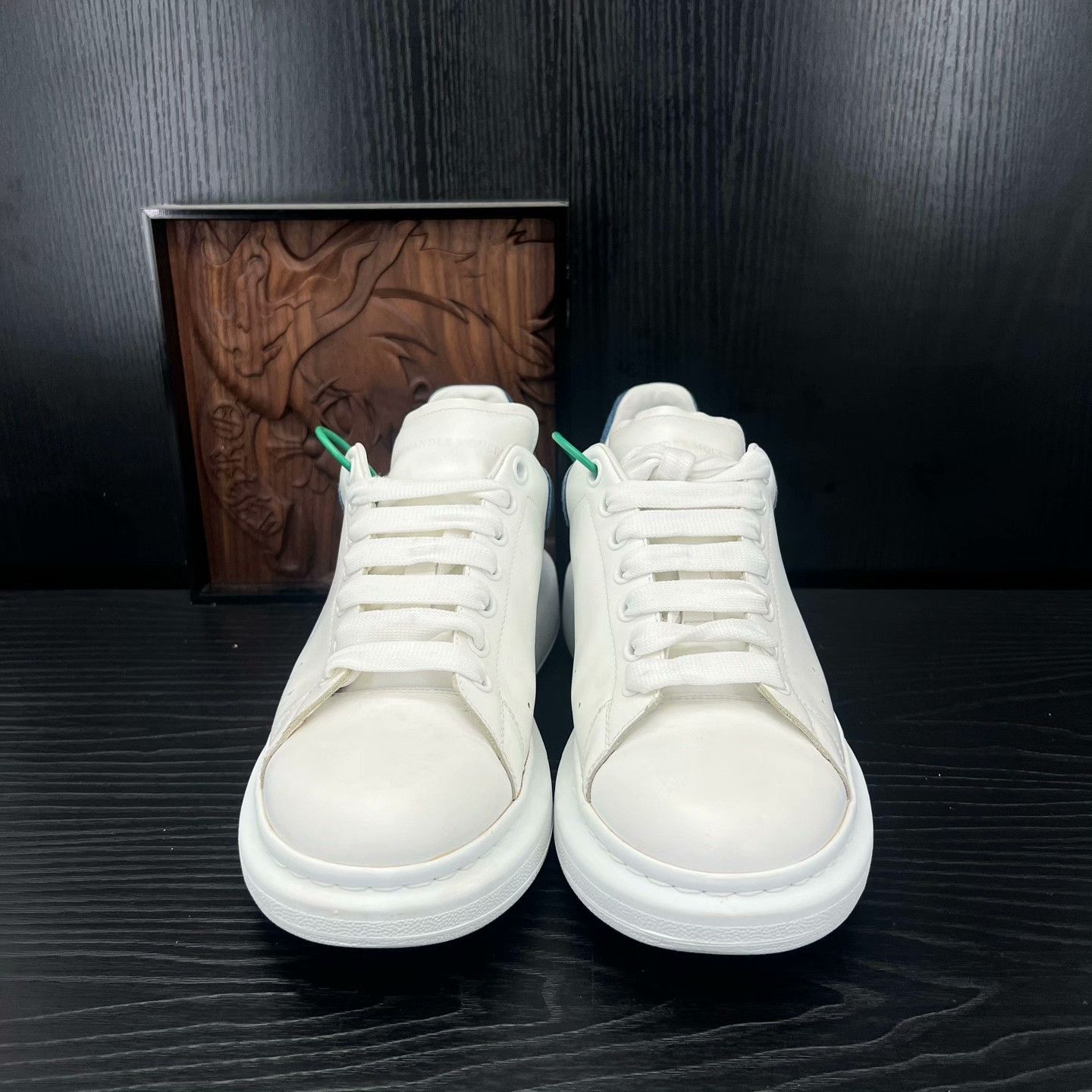 Alexander McQueen Alexander McQueen Blue Lowtop Sneakers 43 Men Size US 10 / EU 43 - 4 Thumbnail