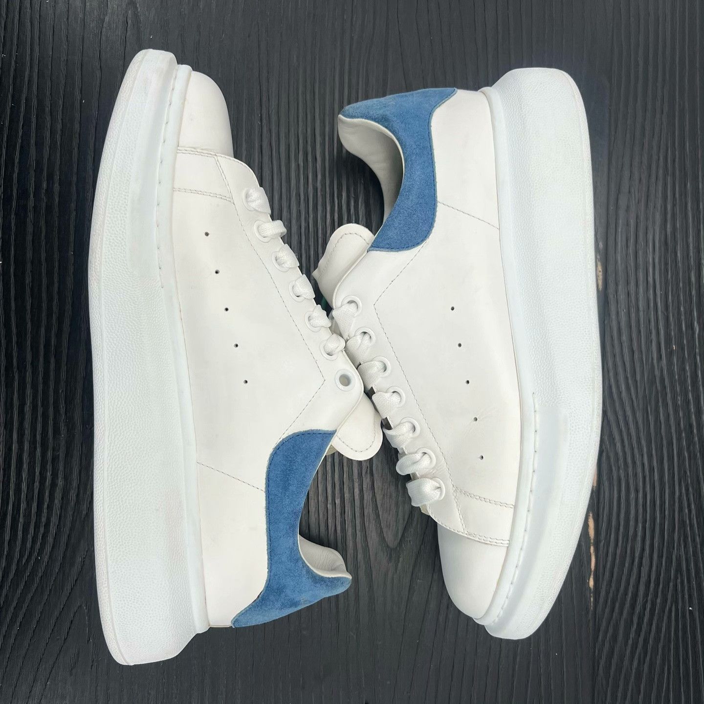 Alexander McQueen Alexander McQueen Blue Lowtop Sneakers 43 Men Size US 10 / EU 43 - 3 Thumbnail