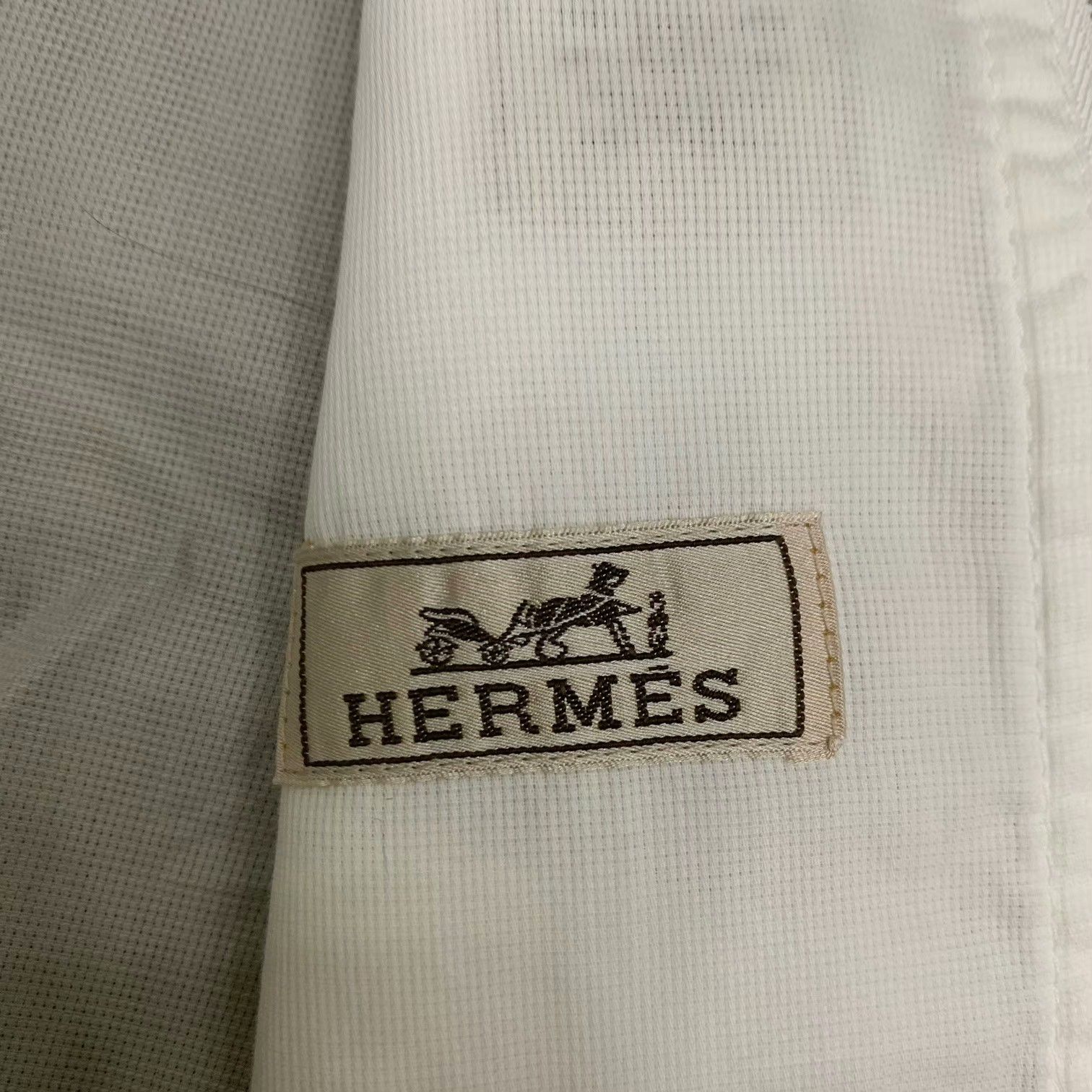 Hermes Hermes White Shirt 37 Men Size US S / EU 44-46 / 1 - 4 Thumbnail