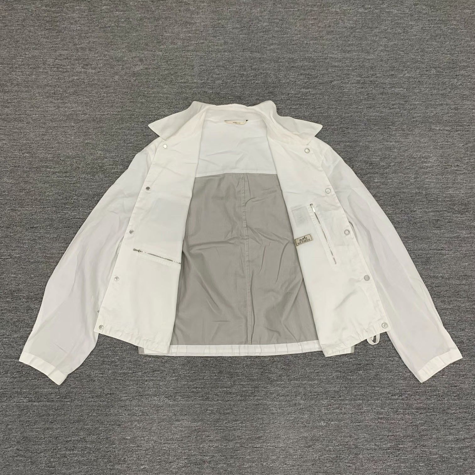 Hermes Hermes White Shirt 37 Men Size US S / EU 44-46 / 1 - 6 Thumbnail