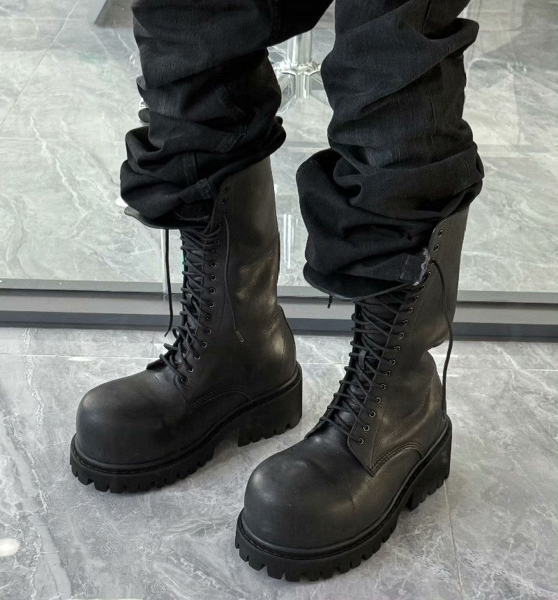 Balenciaga Balenciaga Black Boots 42 Men Size US 9 / EU 42 - 8 Thumbnail