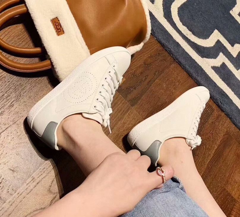 Gucci Gucci White Lowtop Sneakers 44 Men Size US 10.5 / EU 43-44 - 9 Thumbnail