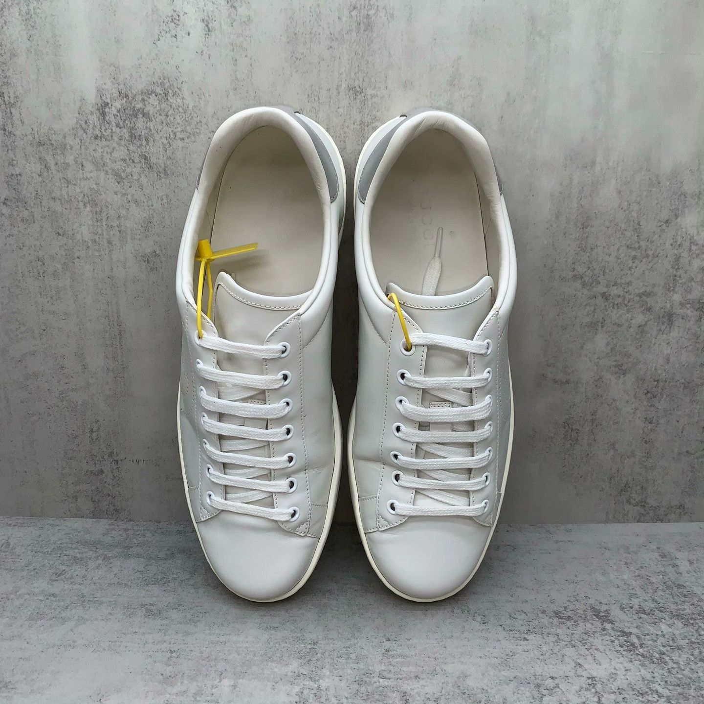 Gucci Gucci White Lowtop Sneakers 44 Men Size US 10.5 / EU 43-44 - 6 Thumbnail