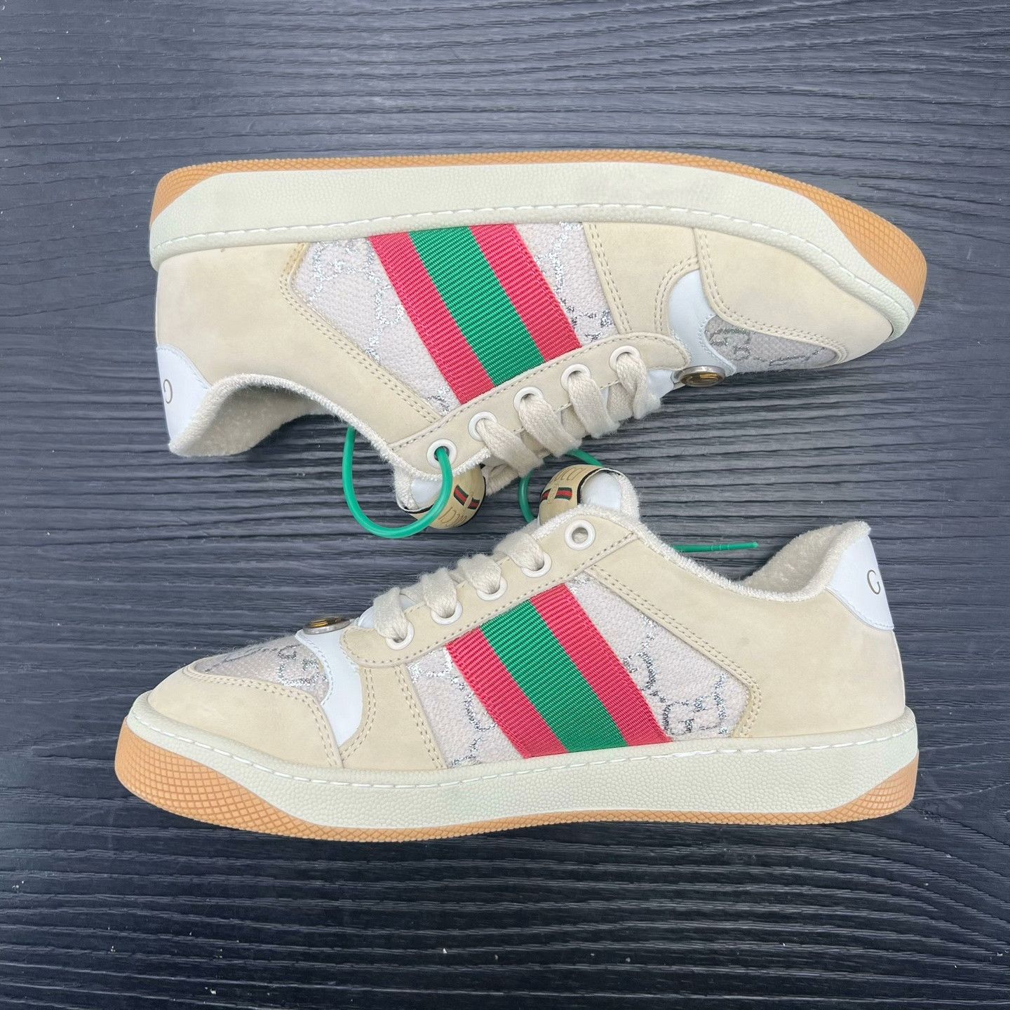 Gucci Gucci Pink Lowtop Sneakers 35 Women Size US 5 / IT 35 - 2 Thumbnail