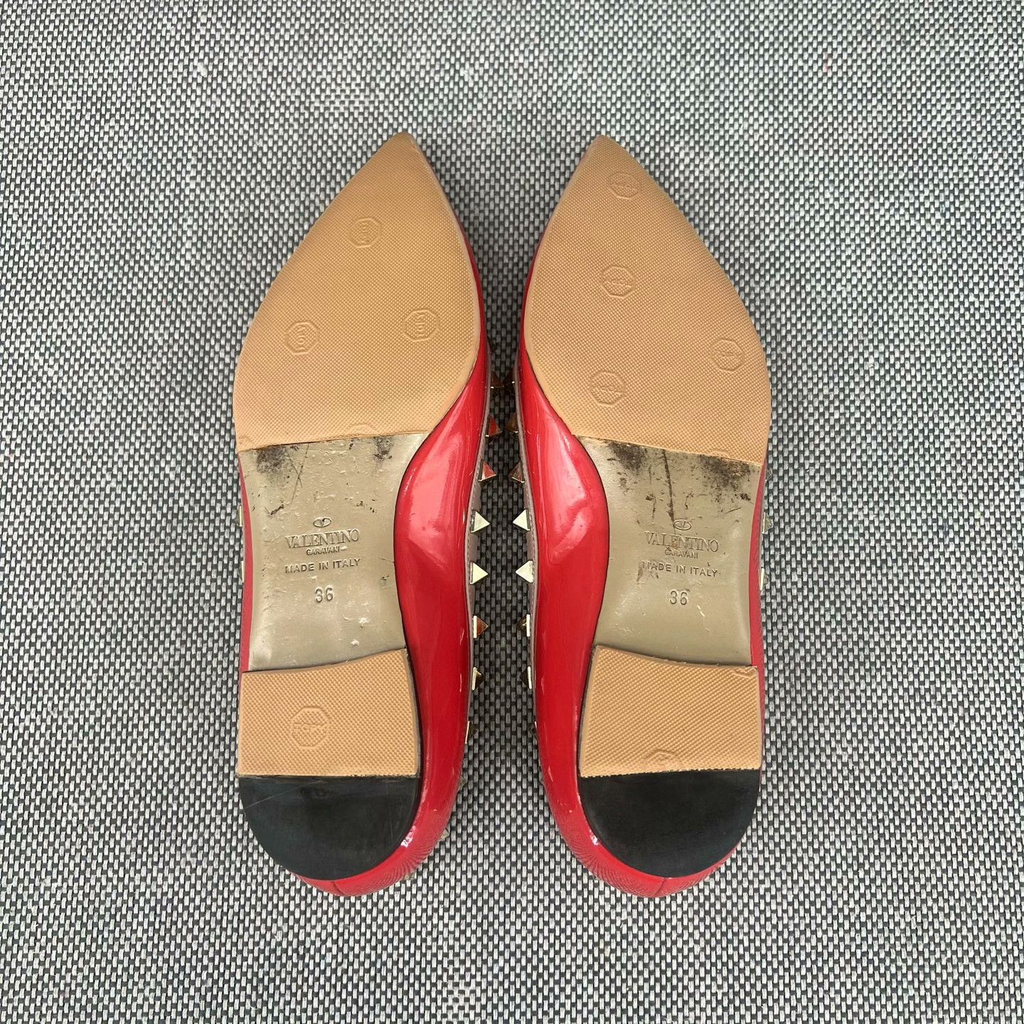 Valentino Valentino Patent Orange Lowtop Sneakers 36 Women Size US 6 / IT 36 - 7 Thumbnail