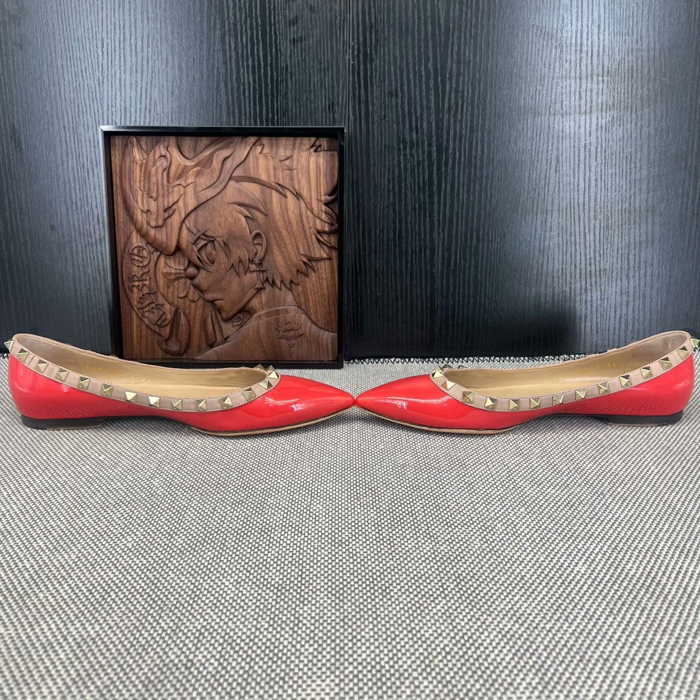 Valentino Valentino Patent Orange Lowtop Sneakers 36 Women Size US 6 / IT 36 - 2 Thumbnail