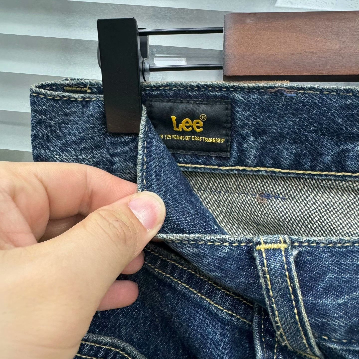 Lee Lee Denim Blue Denim Jeans 29 Men Size US 29 - 3 Thumbnail