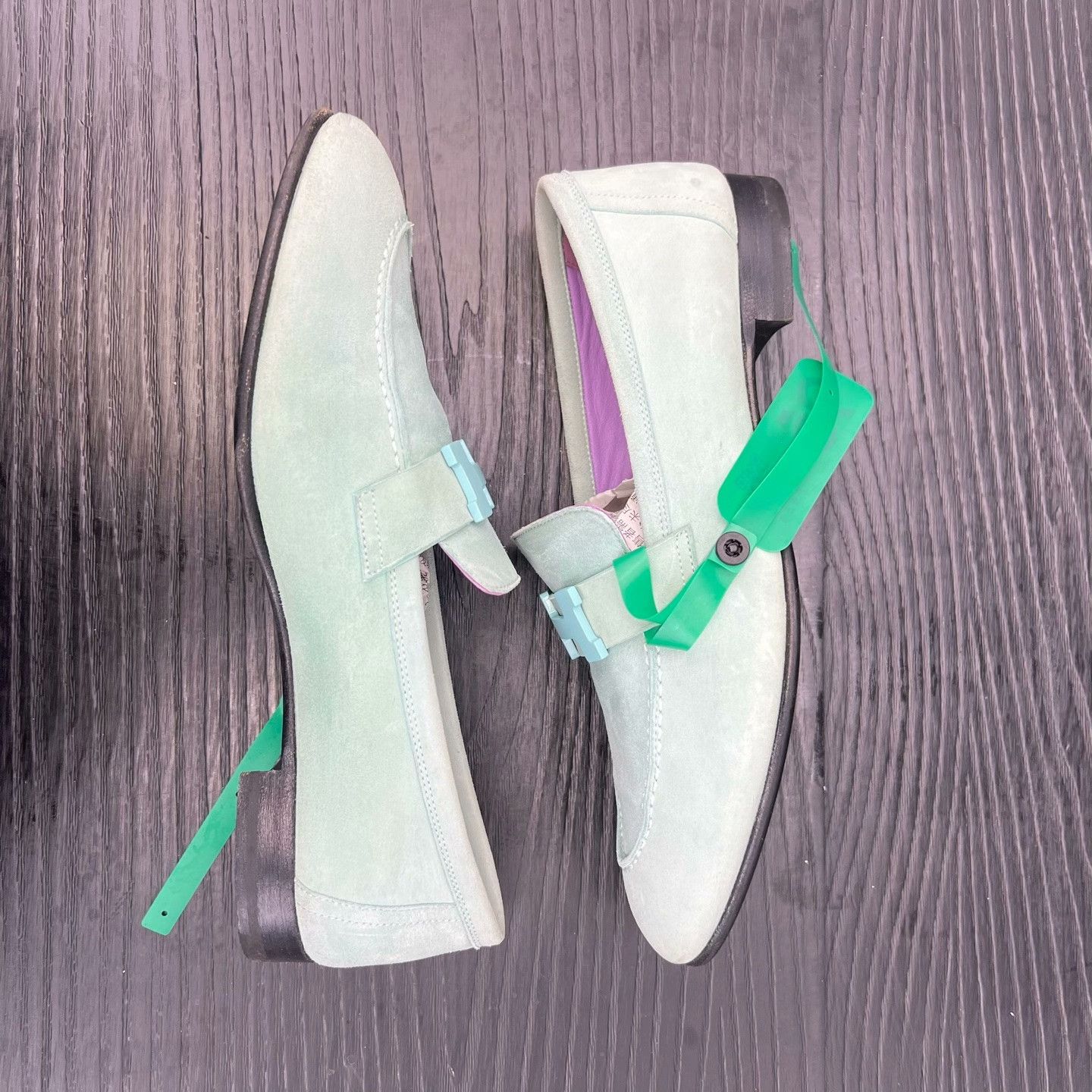 Hermes Hermes Green Lowtop Sneakers 37 Women Size US 6.5 / IT 36.5 - 2 Thumbnail