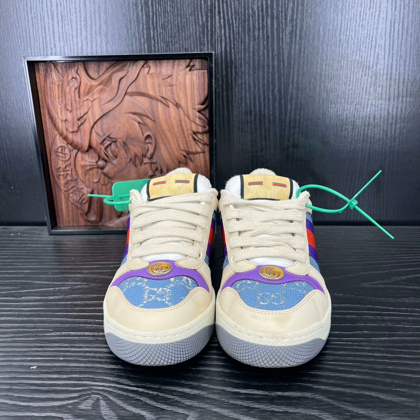 Gucci Gucci Blue Lowtop Sneakers 35 Women Size US 5 / IT 35 - 4 Thumbnail