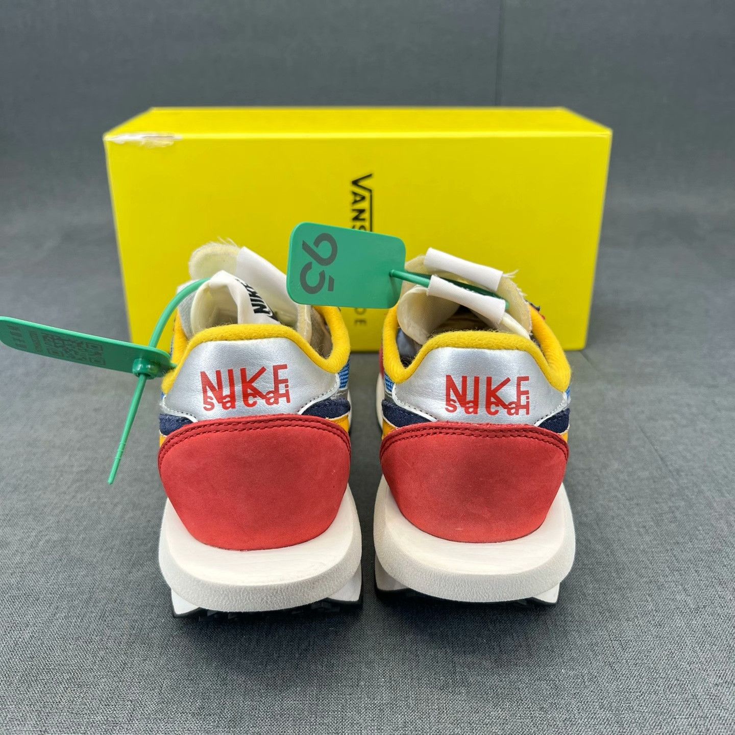 Sacai Sacai Blue Lowtop Sneakers 39 Men Size US 6.5 / EU 39-40 - 5 Thumbnail