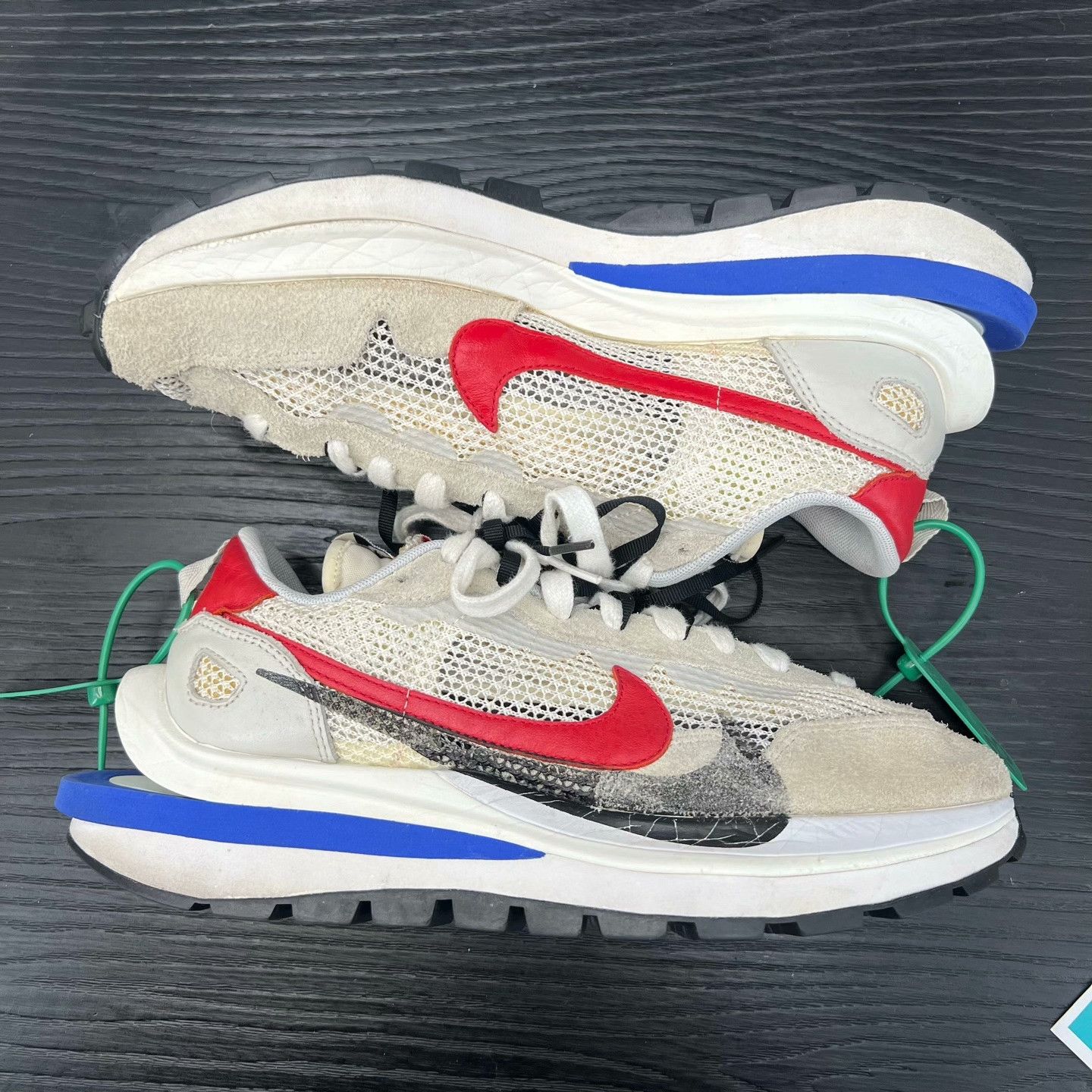 Sacai Sacai White Lowtop Sneakers 43 Men Size US 10 / EU 43 - 3 Thumbnail