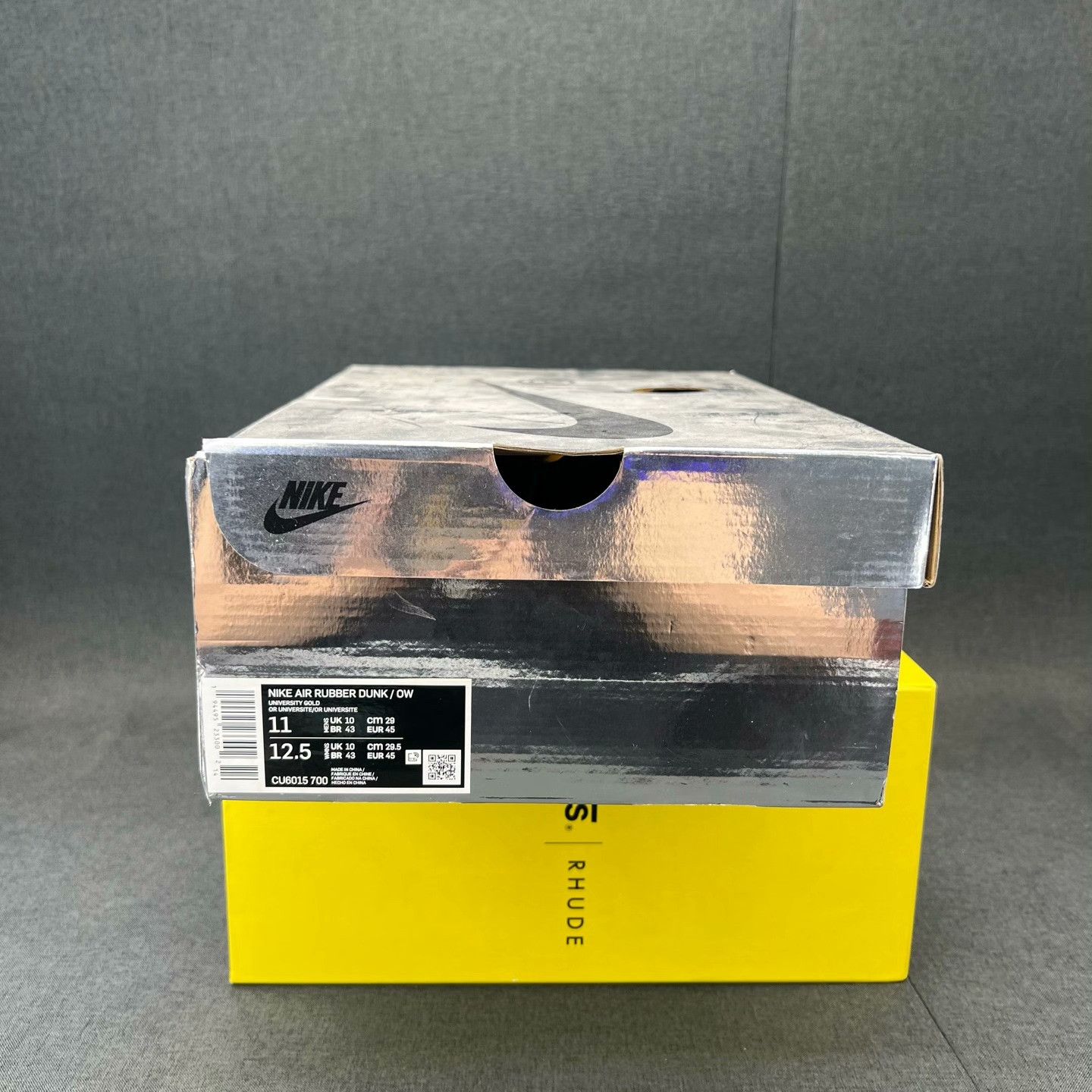 Off-White Off-White DUNK Black Lowtop Sneakers 45 Men Size US 11.5 / EU 44-45 - 9 Thumbnail