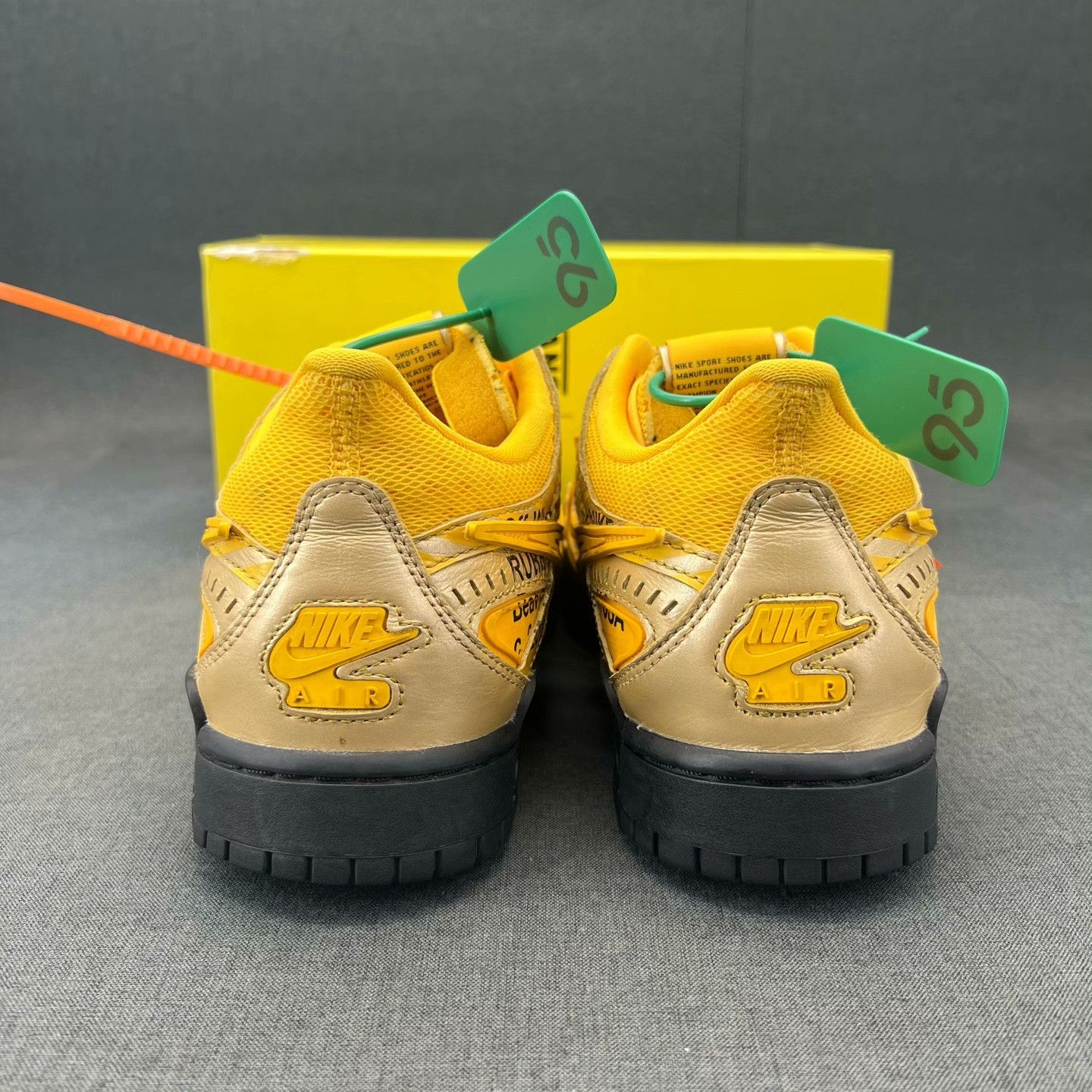 Off-White Off-White DUNK Black Lowtop Sneakers 45 Men Size US 11.5 / EU 44-45 - 7 Thumbnail