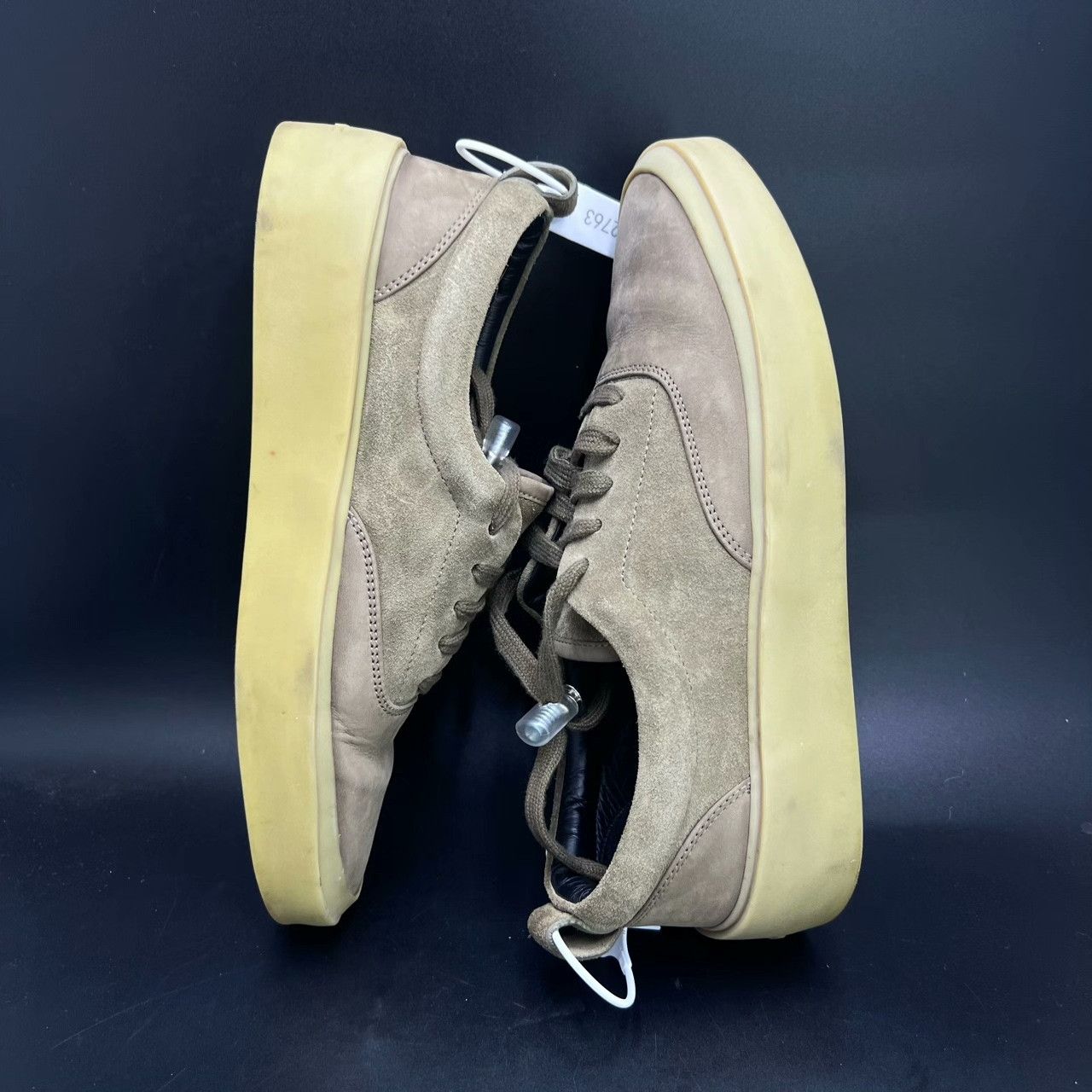 Fear of God Fear of God Retro Beige Lowtop Sneakers 40 Men Size US 7.5 / EU 40-41 - 3 Thumbnail