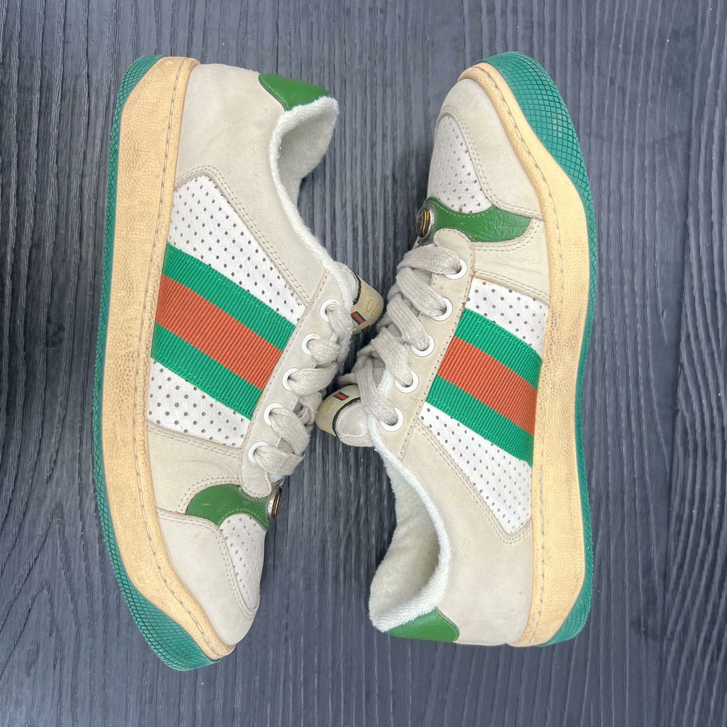 Gucci Gucci Retro Lowtop Sneakers 36 Women Size US 6 / IT 36 - 2 Thumbnail