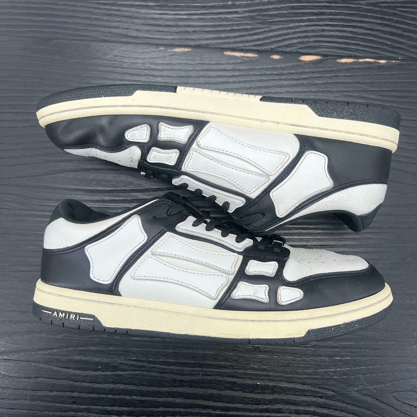 Amiri Amiri Black Lowtop Sneakers 42 Men Size US 9 / EU 42 - 3 Thumbnail