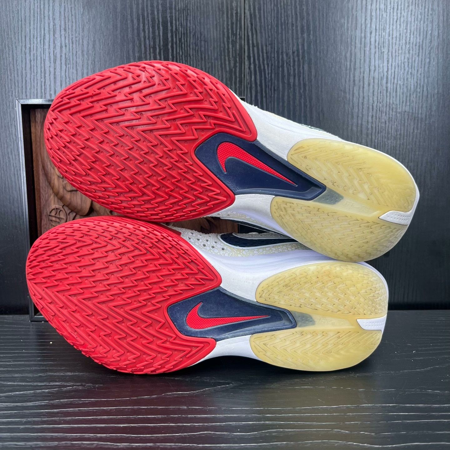Nike Nike Red Lowtop Sneakers 42 Men Size US 9 / EU 42 - 5 Thumbnail