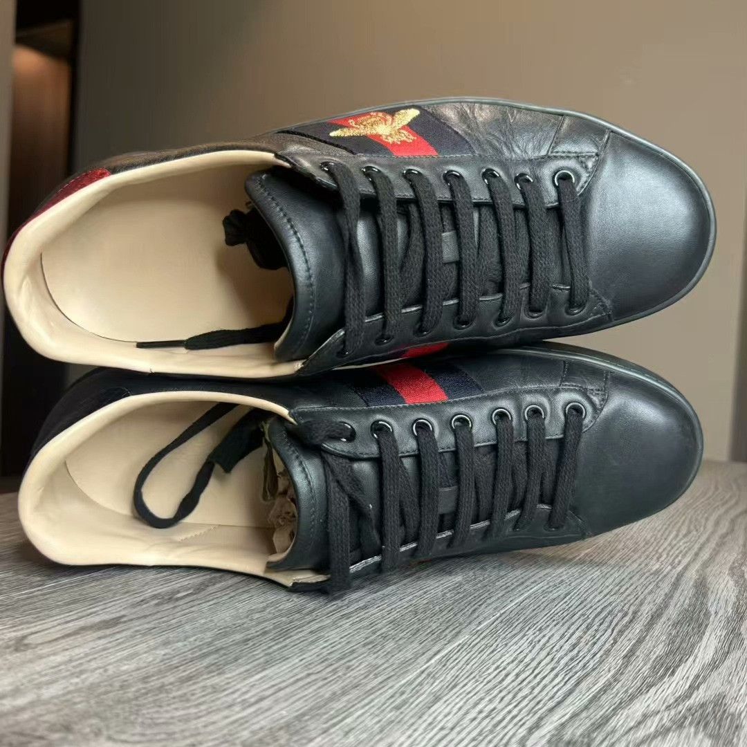 Gucci Gucci Embroidered Lowtop Sneakers 42 Men Size US 9 / EU 42 - 5 Thumbnail