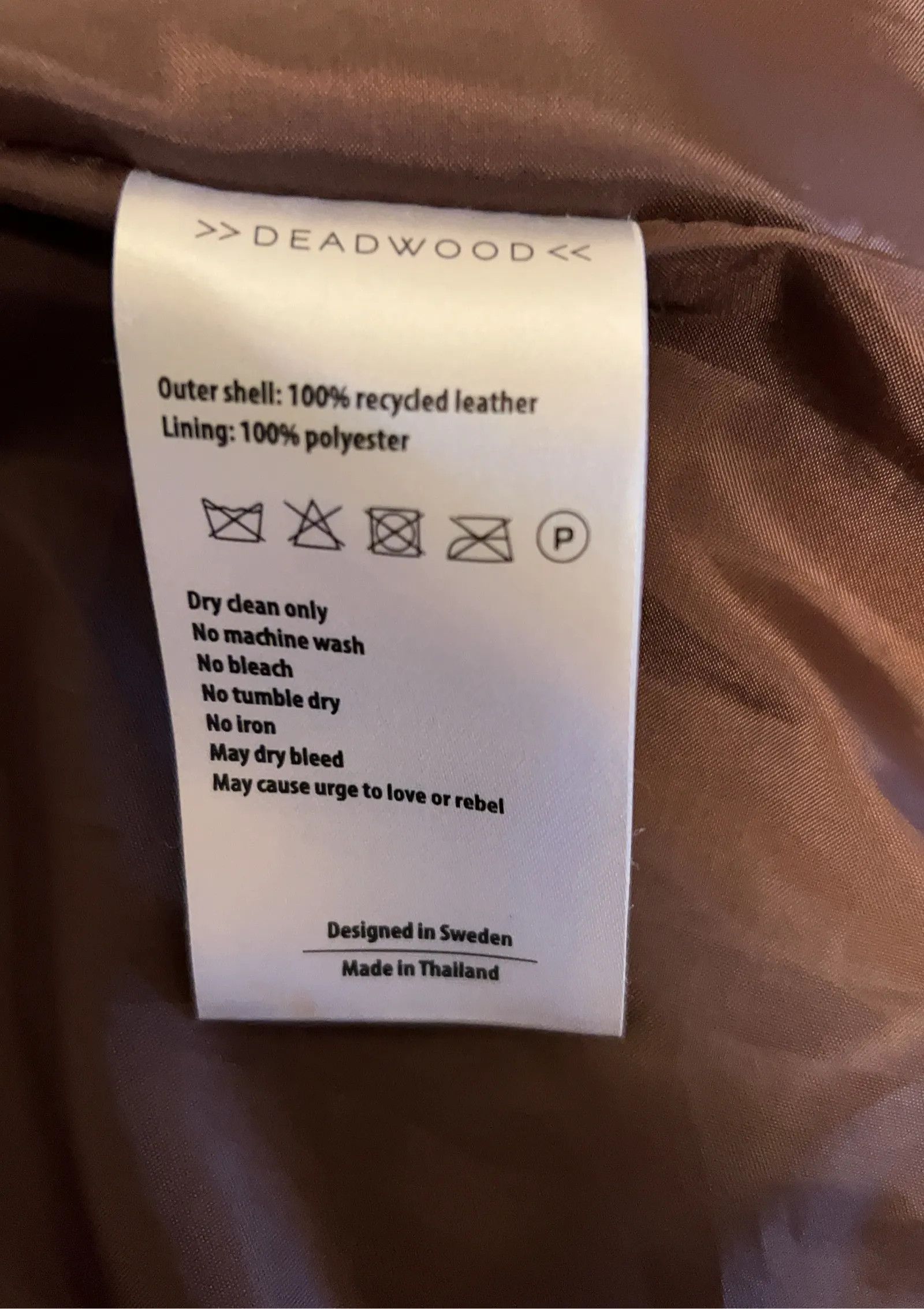 Deadwood Deadwood Leather Jacket Size US S / EU 44-46 / 1 - 3 Thumbnail