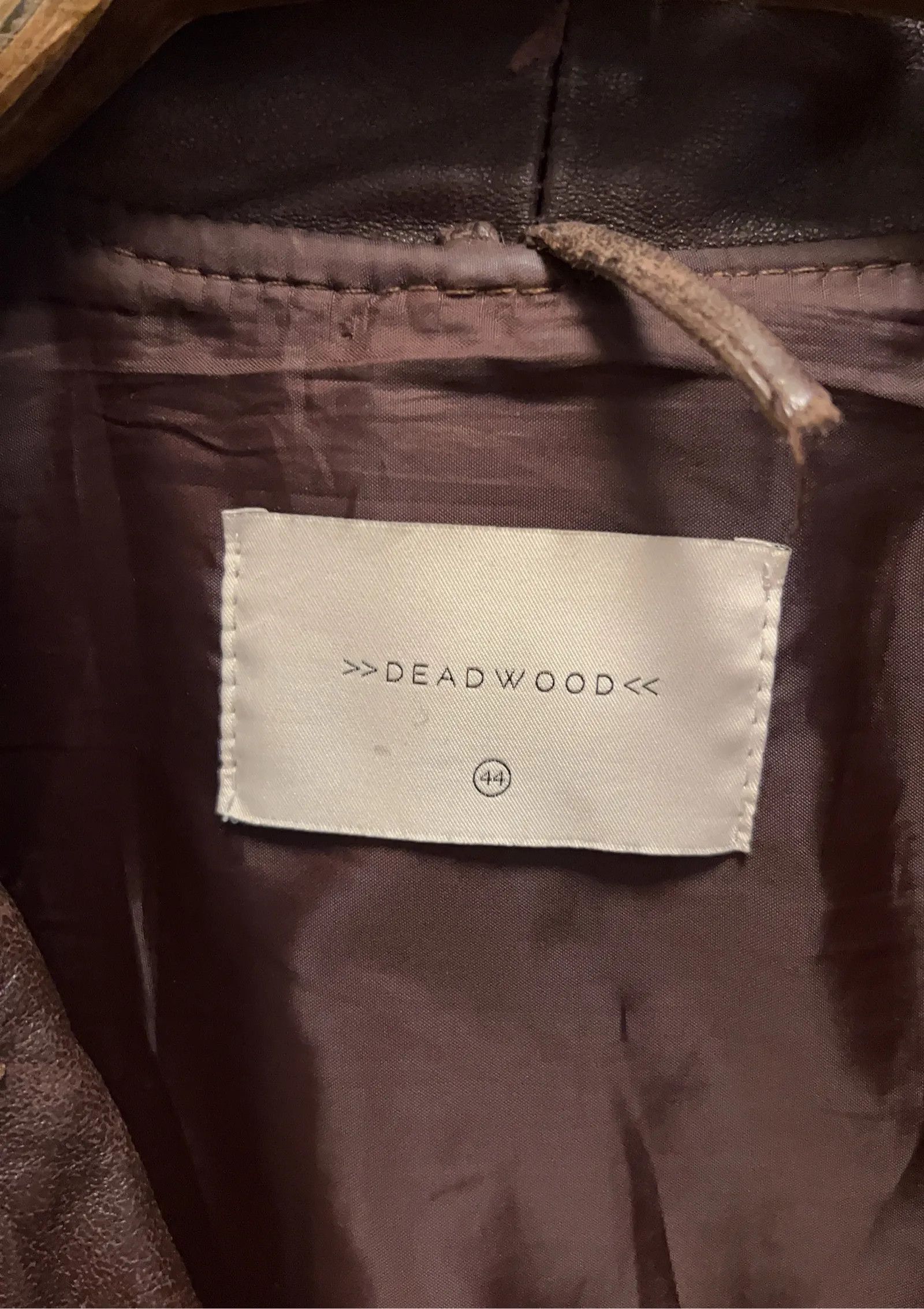 Deadwood Deadwood Leather Jacket Size US S / EU 44-46 / 1 - 2 Thumbnail