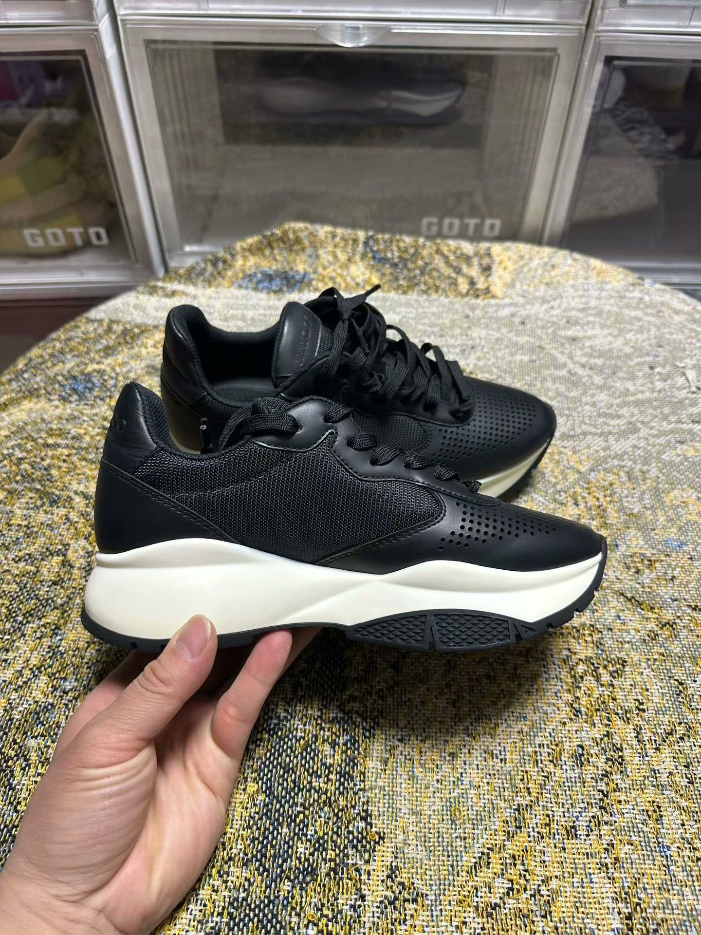 Jimmy Choo Jimmy Choo Lowtop Sneakers 37 Women Size US 6.5 / IT 36.5 - 5 Thumbnail