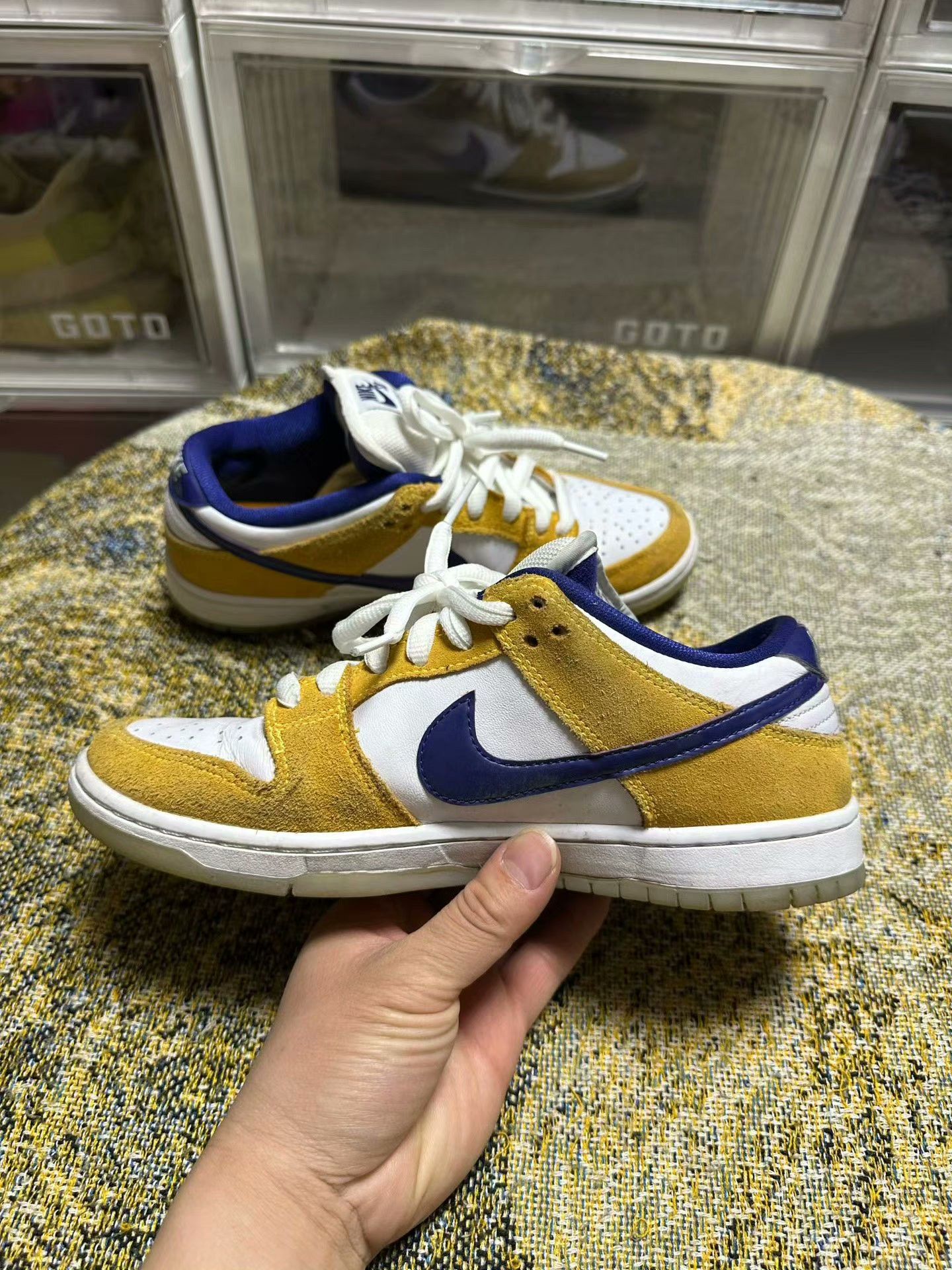 Nike Nike DUNK Purple Lowtop Sneakers 40 Men Size US 7.5 / EU 40-41 - 2 Thumbnail