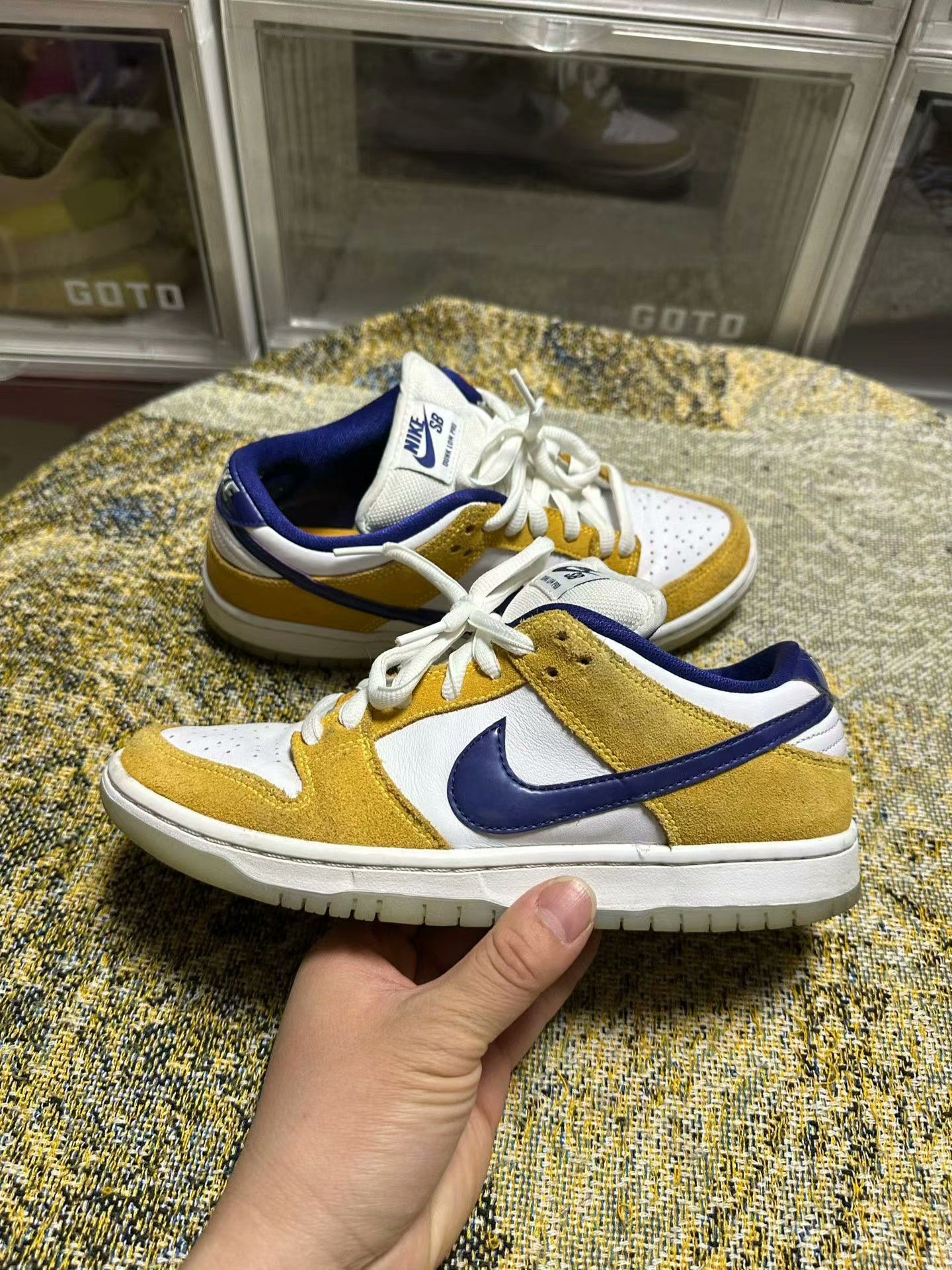 Nike Nike DUNK Purple Lowtop Sneakers 40 Men Size US 7.5 / EU 40-41 - 3 Thumbnail